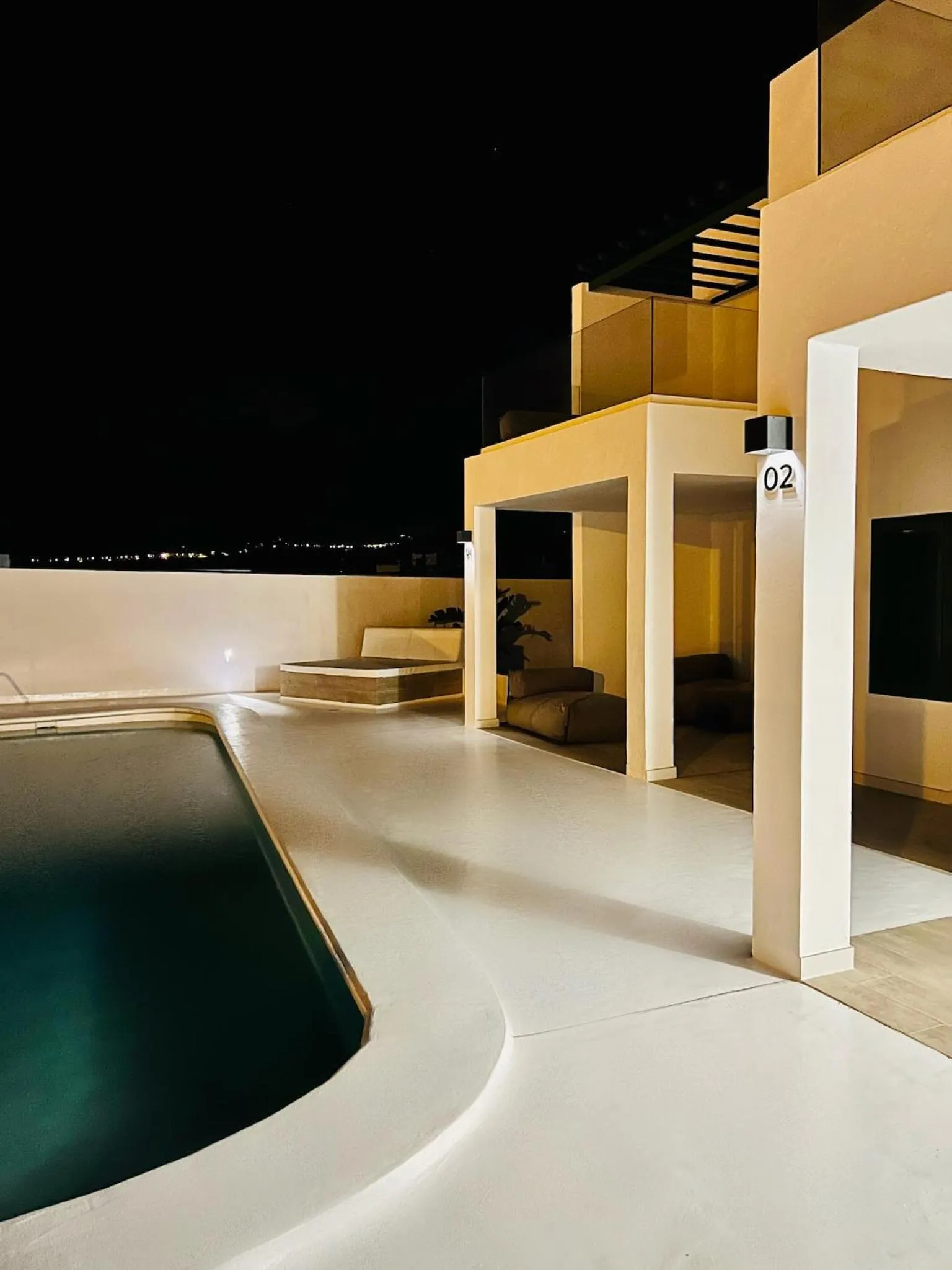 Night in CIH Apartments