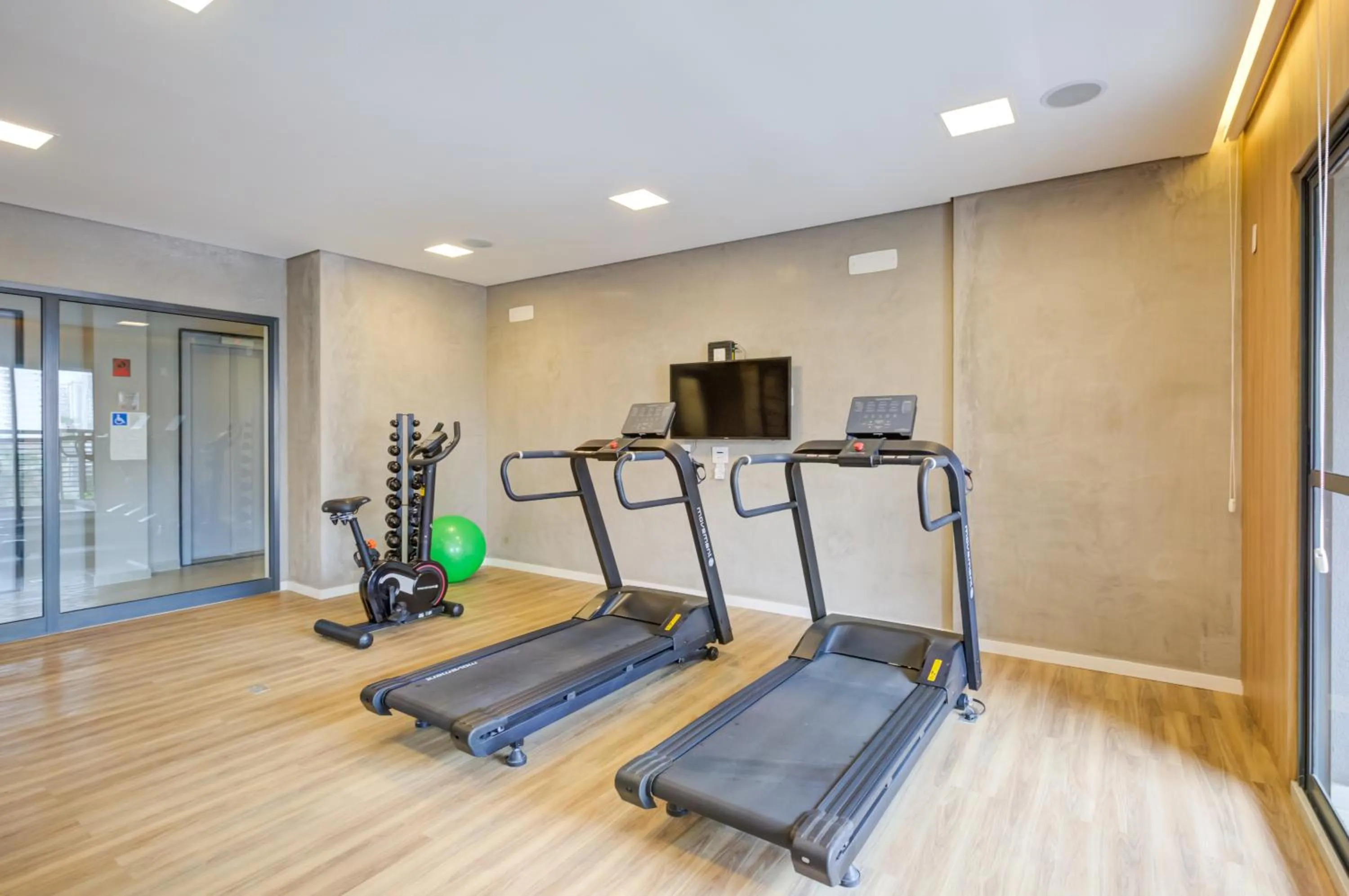 Fitness centre/facilities in Roomo Brooklin Morumbi Residencial