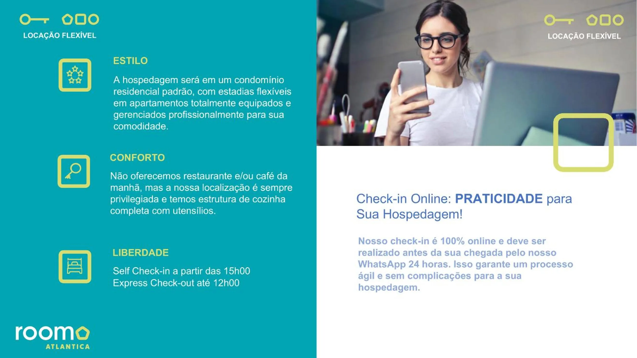 Text overlay in Roomo Brooklin Morumbi Residencial