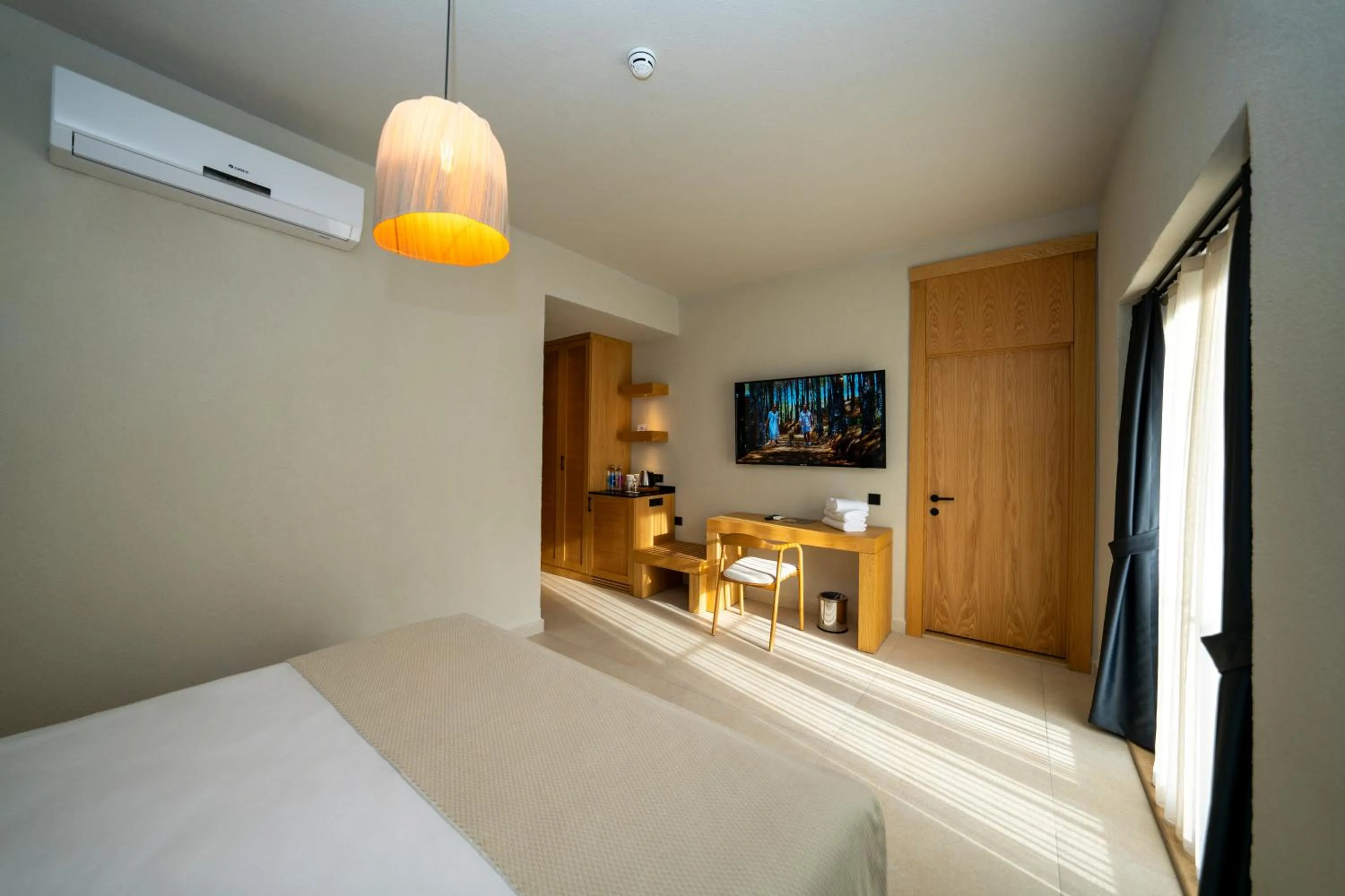 Bed in Kairos Valley Wellness & Longevity