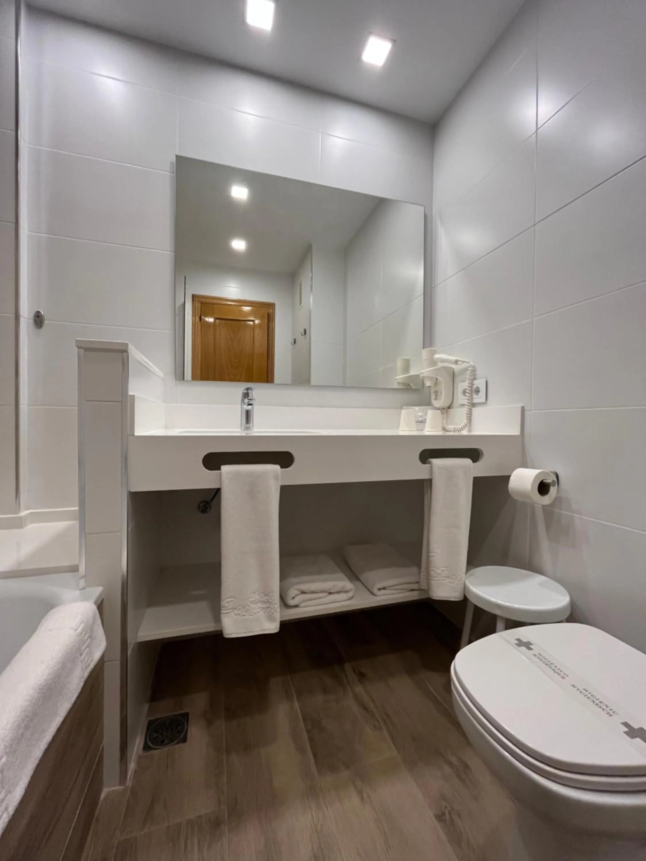 Bathroom in Hotel Albatros