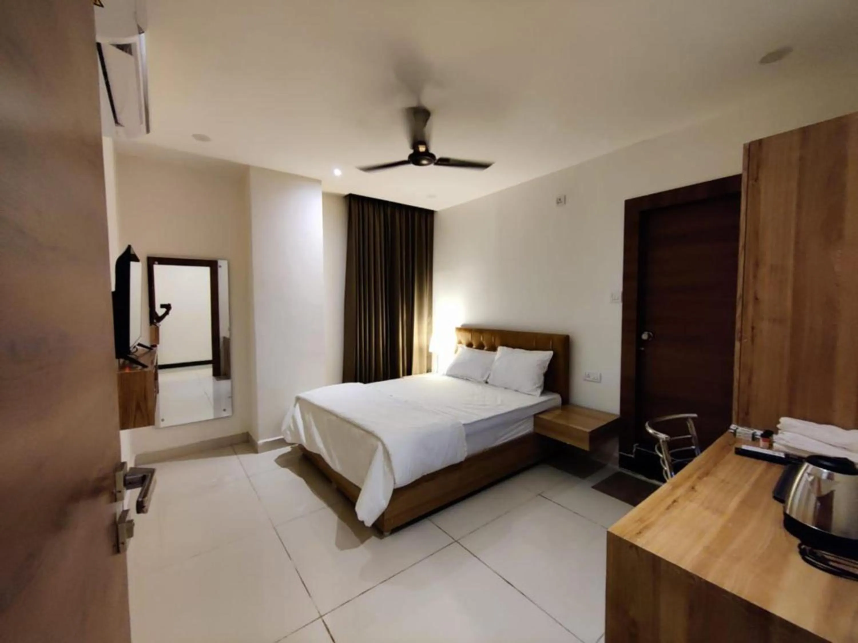 Bed in Hotel Hibiscus Tree- Bachupally