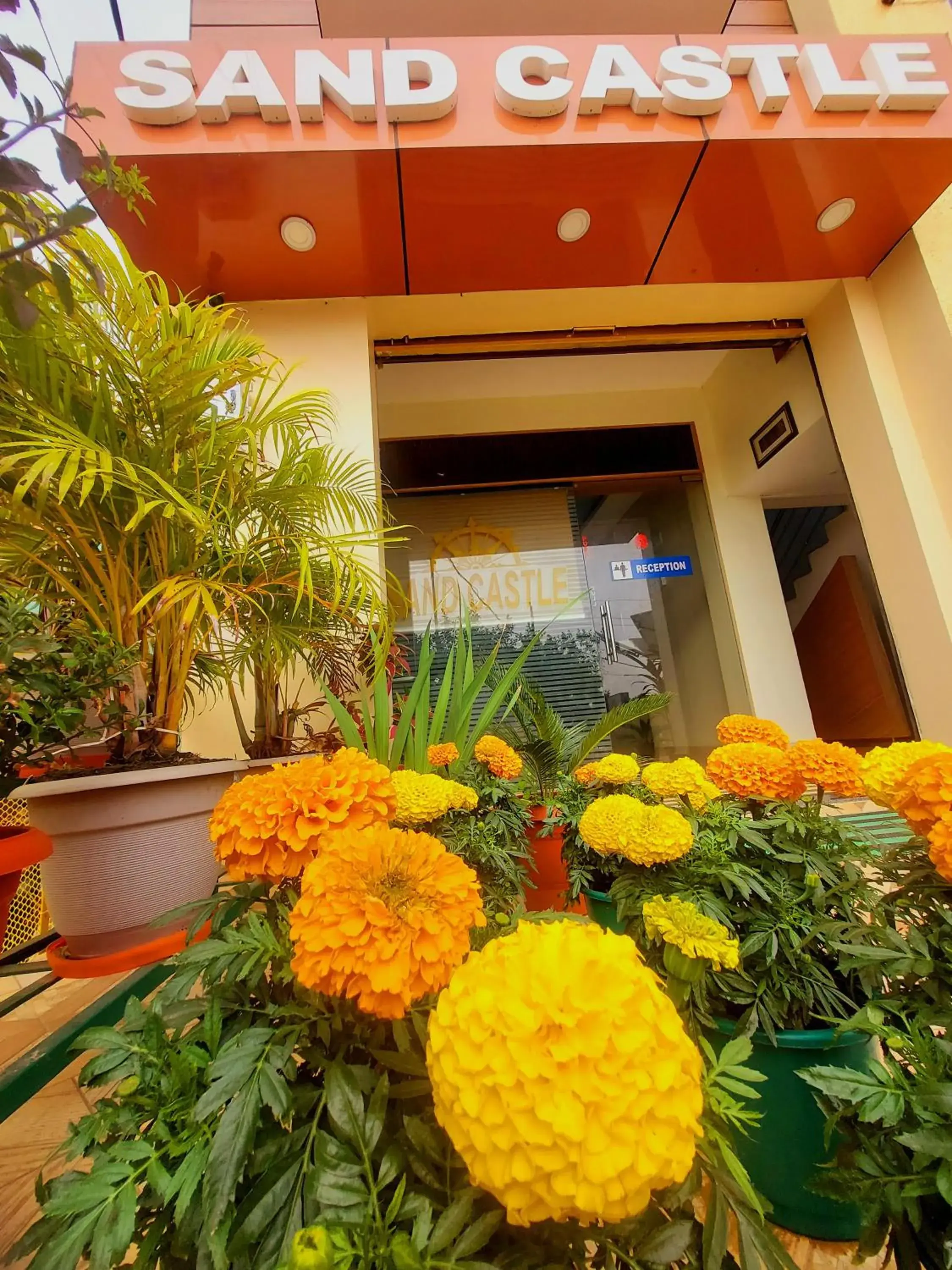 Facade/entrance in SAND CASTLE Facade/entrance in SAND CASTLE