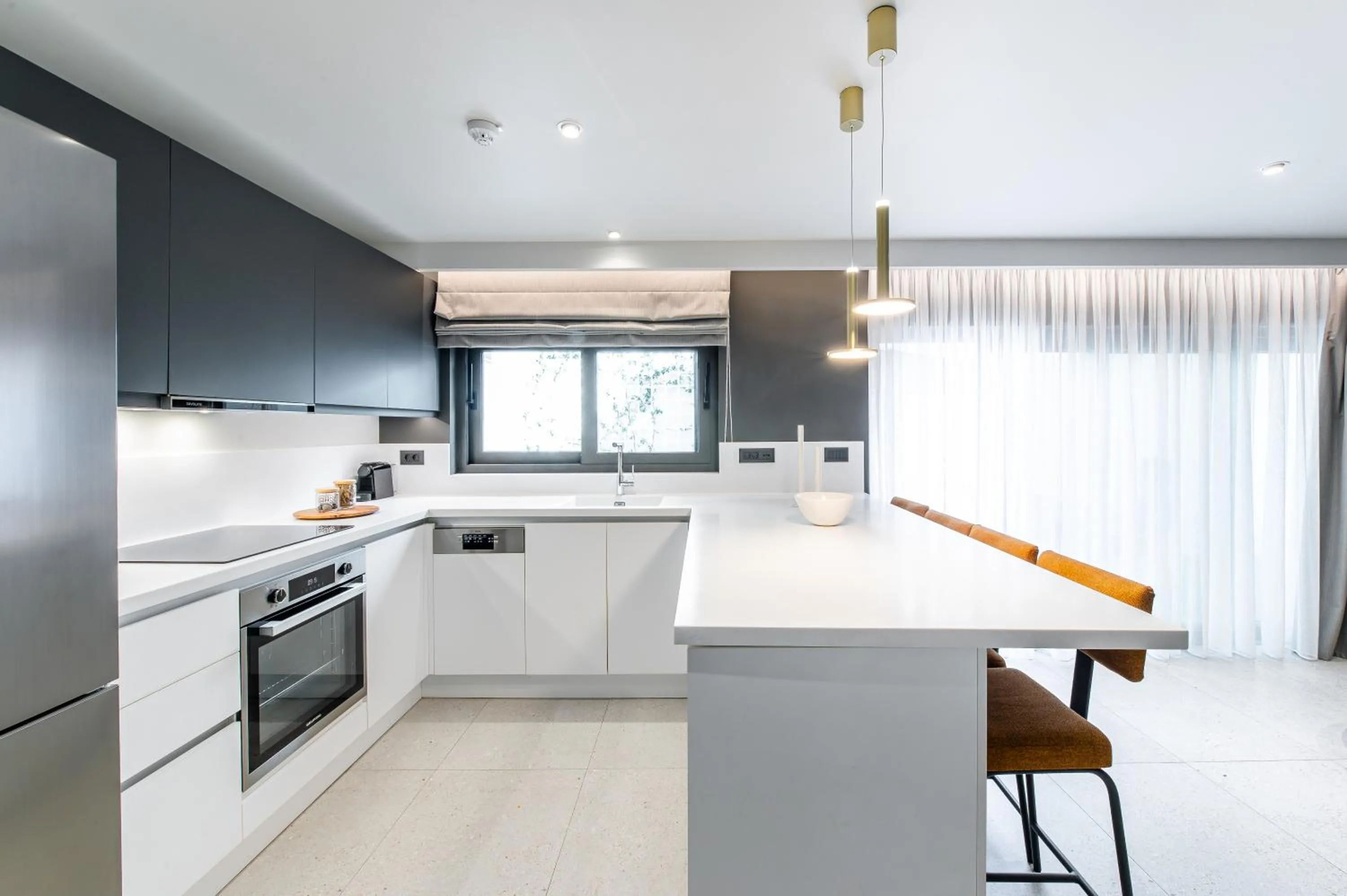 Kitchen or kitchenette in Porta Suites