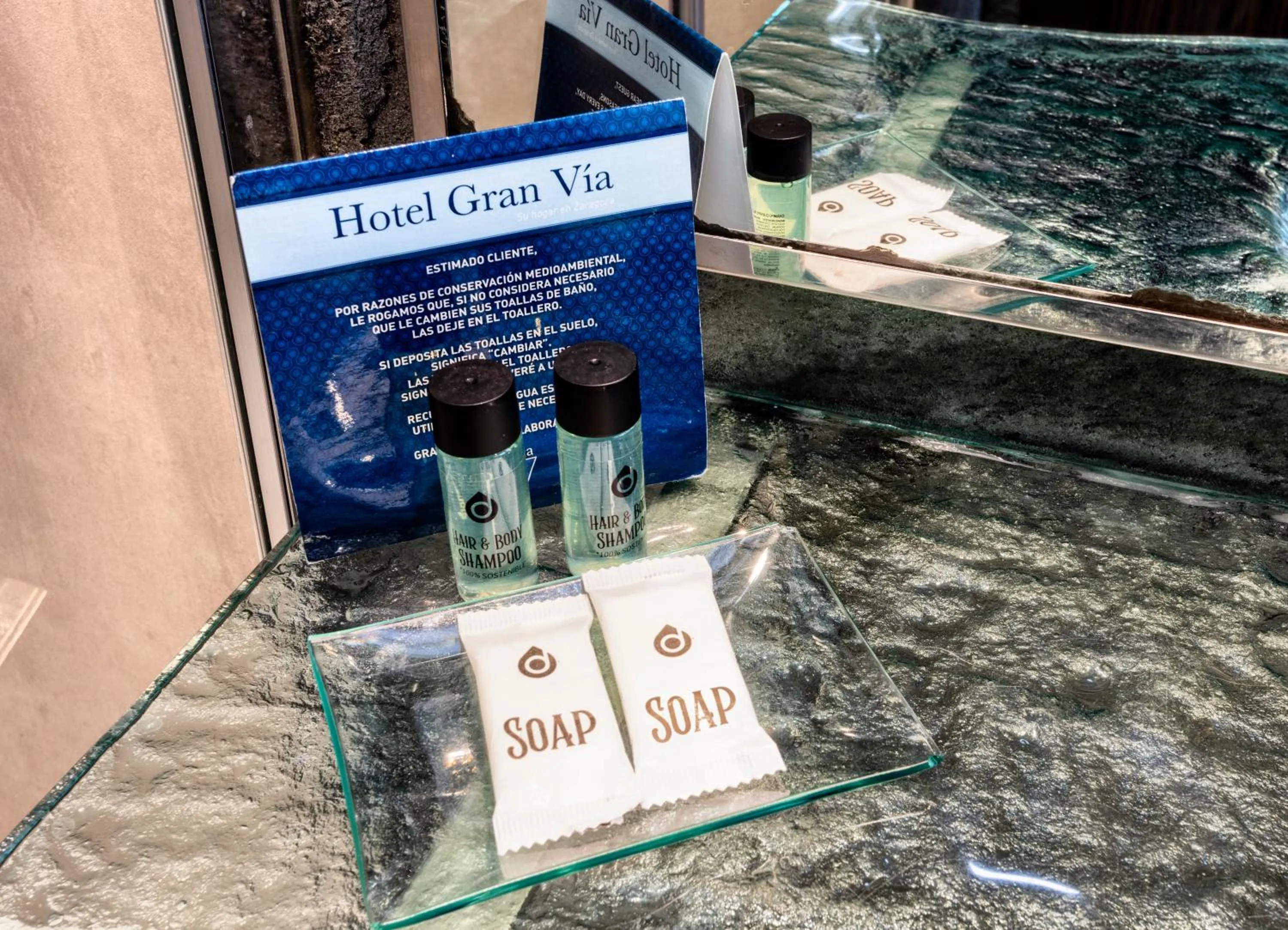 Bathroom in Hotel Gran Via