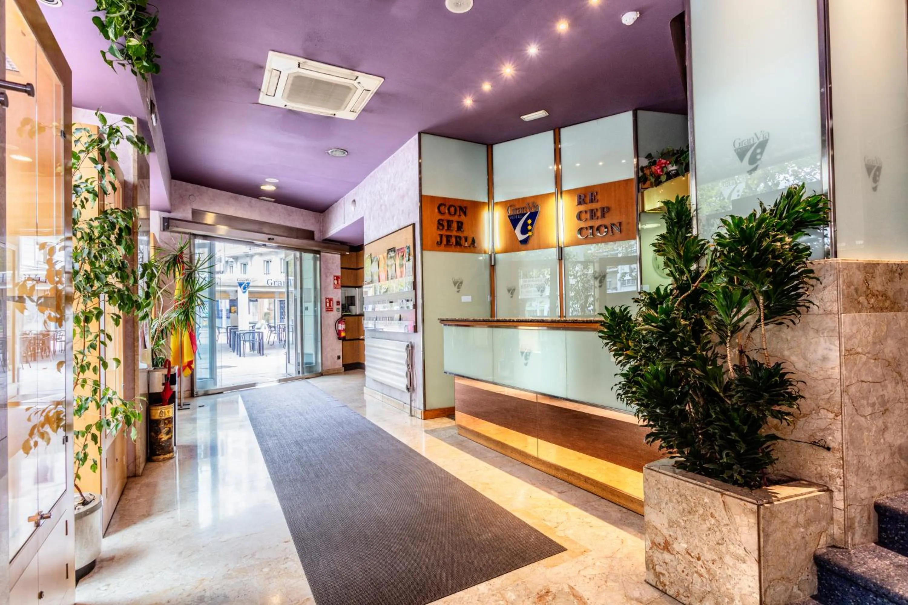 Lobby or reception in Hotel Gran Via
