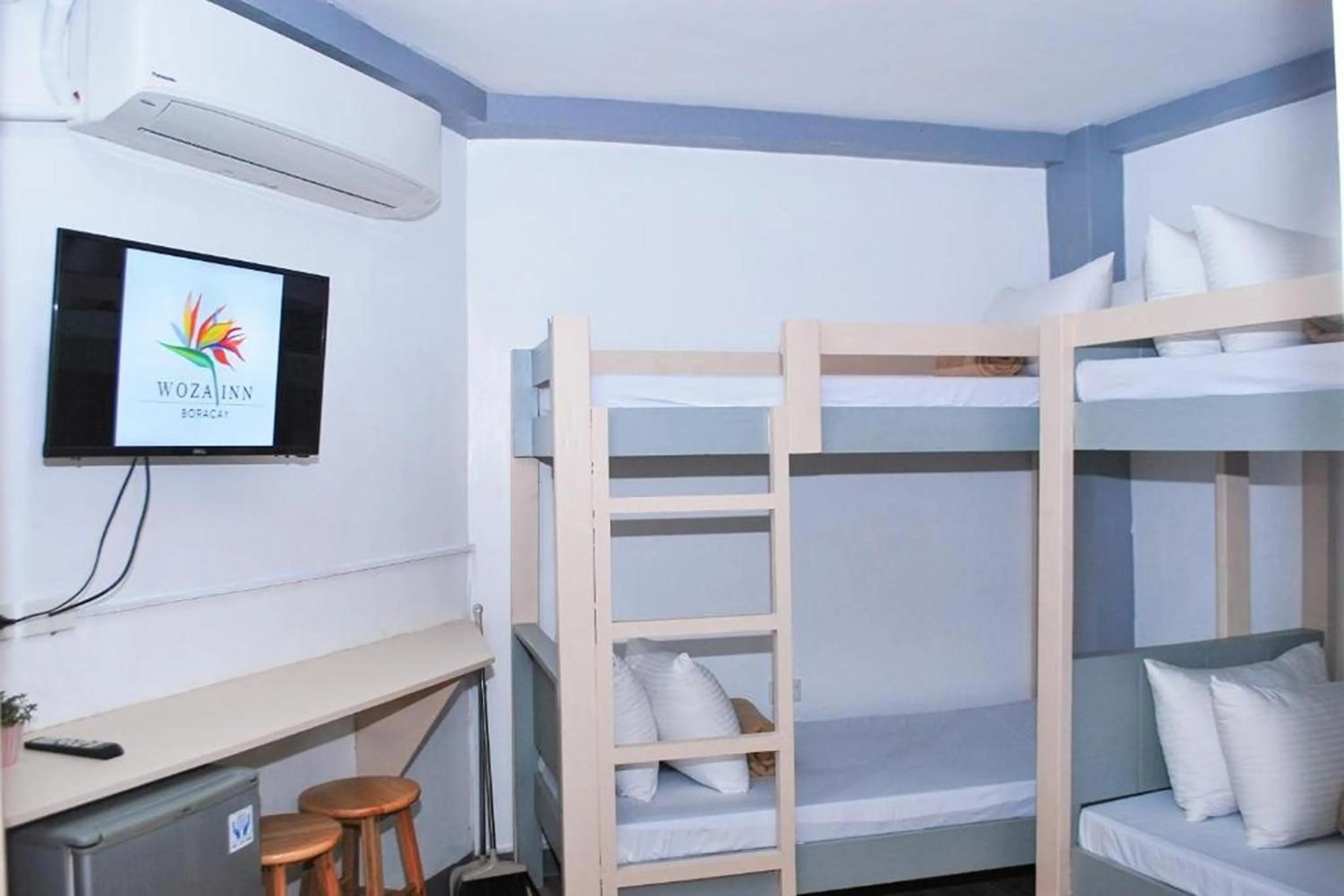 Bed in Woza Inn Boracay