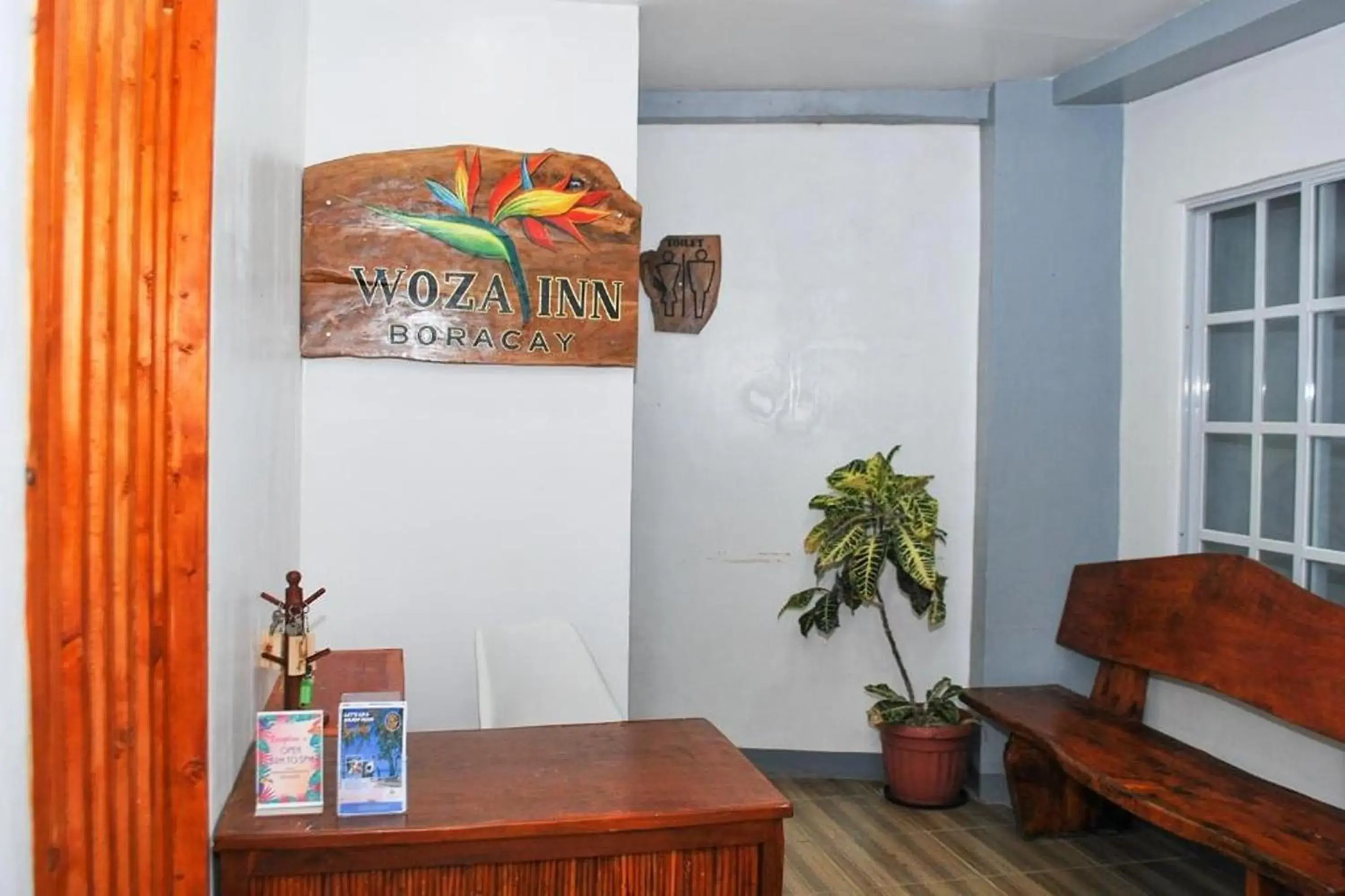 Lobby or reception in Woza Inn Boracay Lobby or reception in Woza Inn Boracay