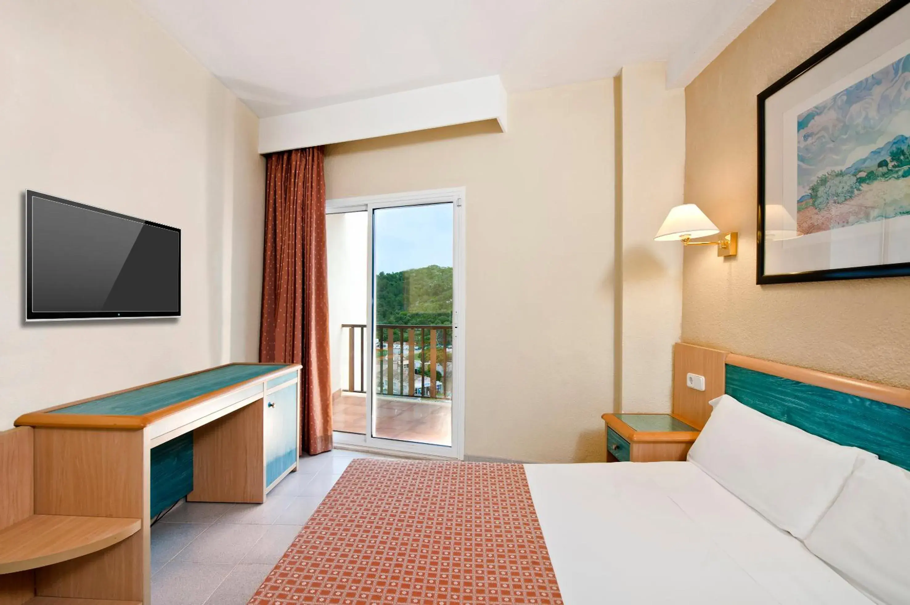 Bedroom, Bed in Sol Milanos Pingüinos Bedroom, Bed in Sol Milanos Pingüinos