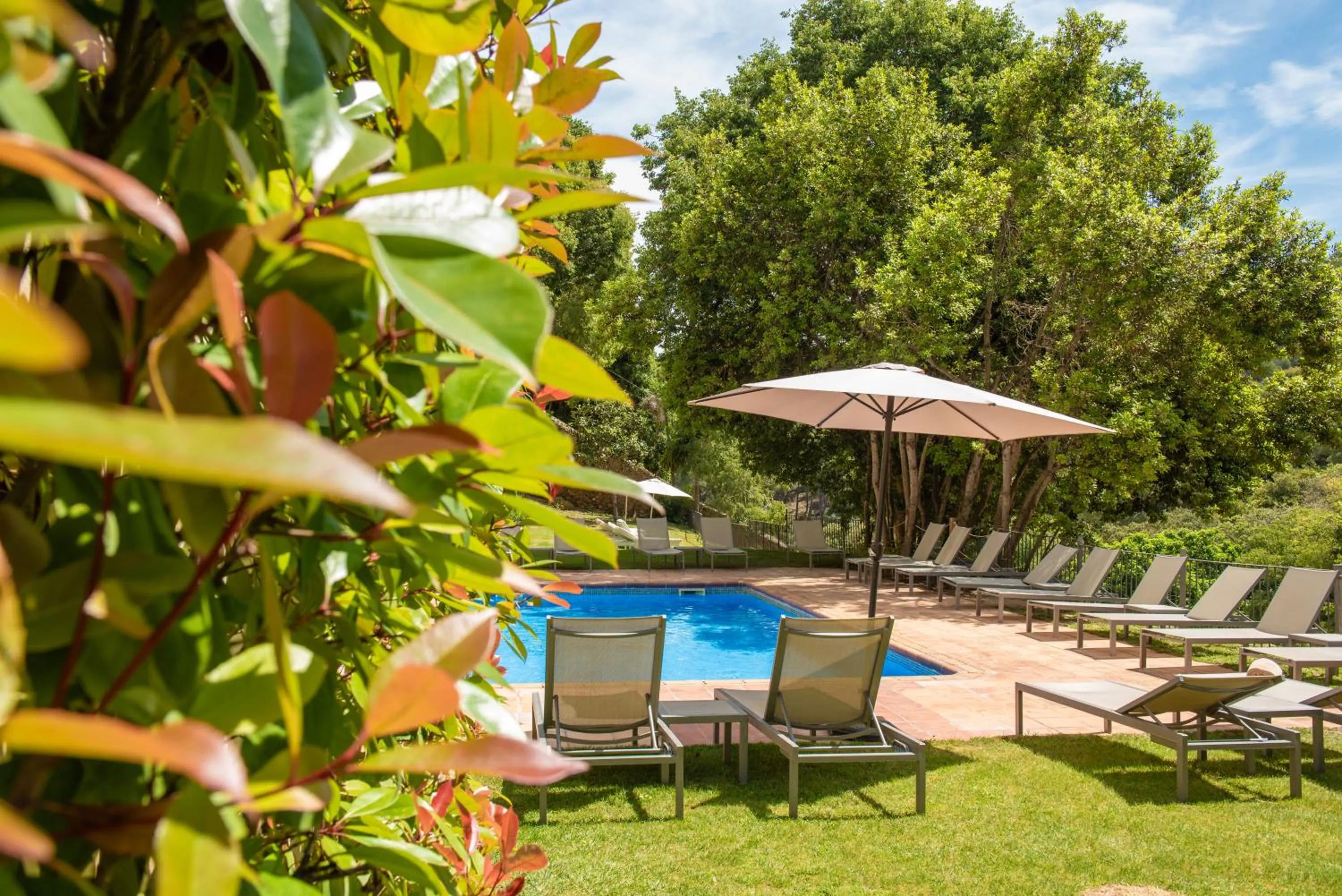 Swimming pool in Hotel Convent de Begur