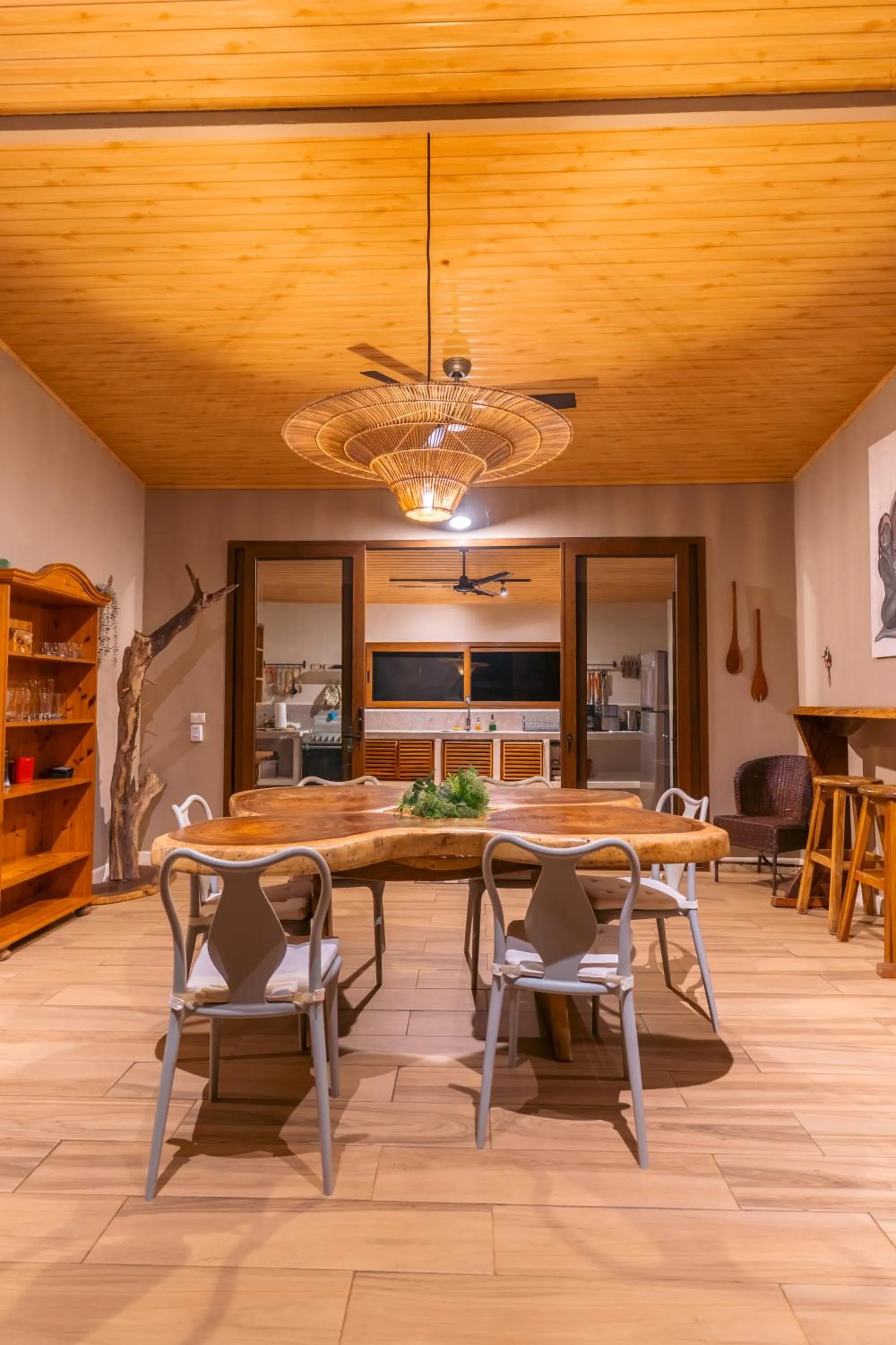 Dining area in Exōtico Beach Hotel