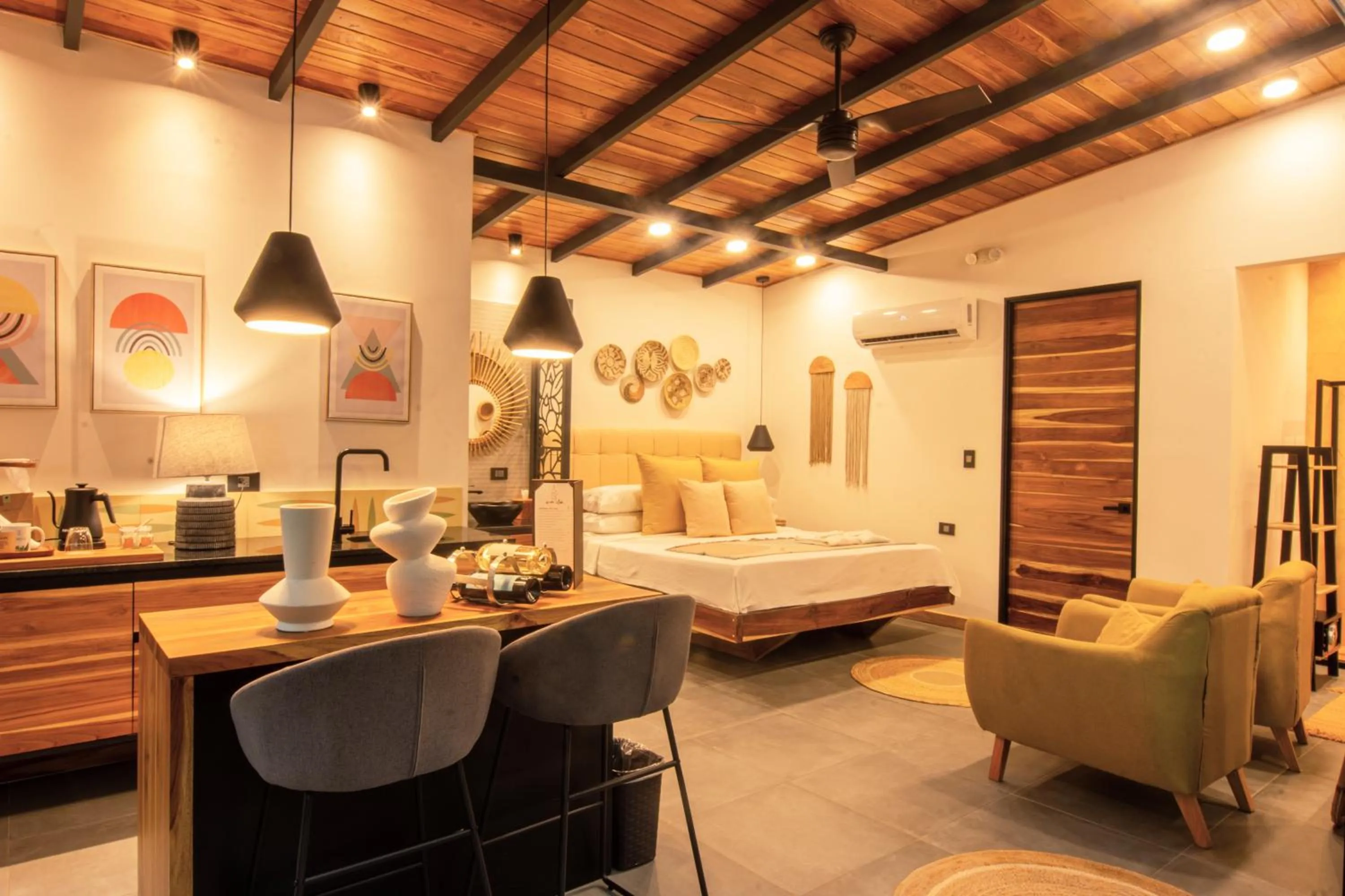 Bedroom, Bed in Exôtico Beach Hotel