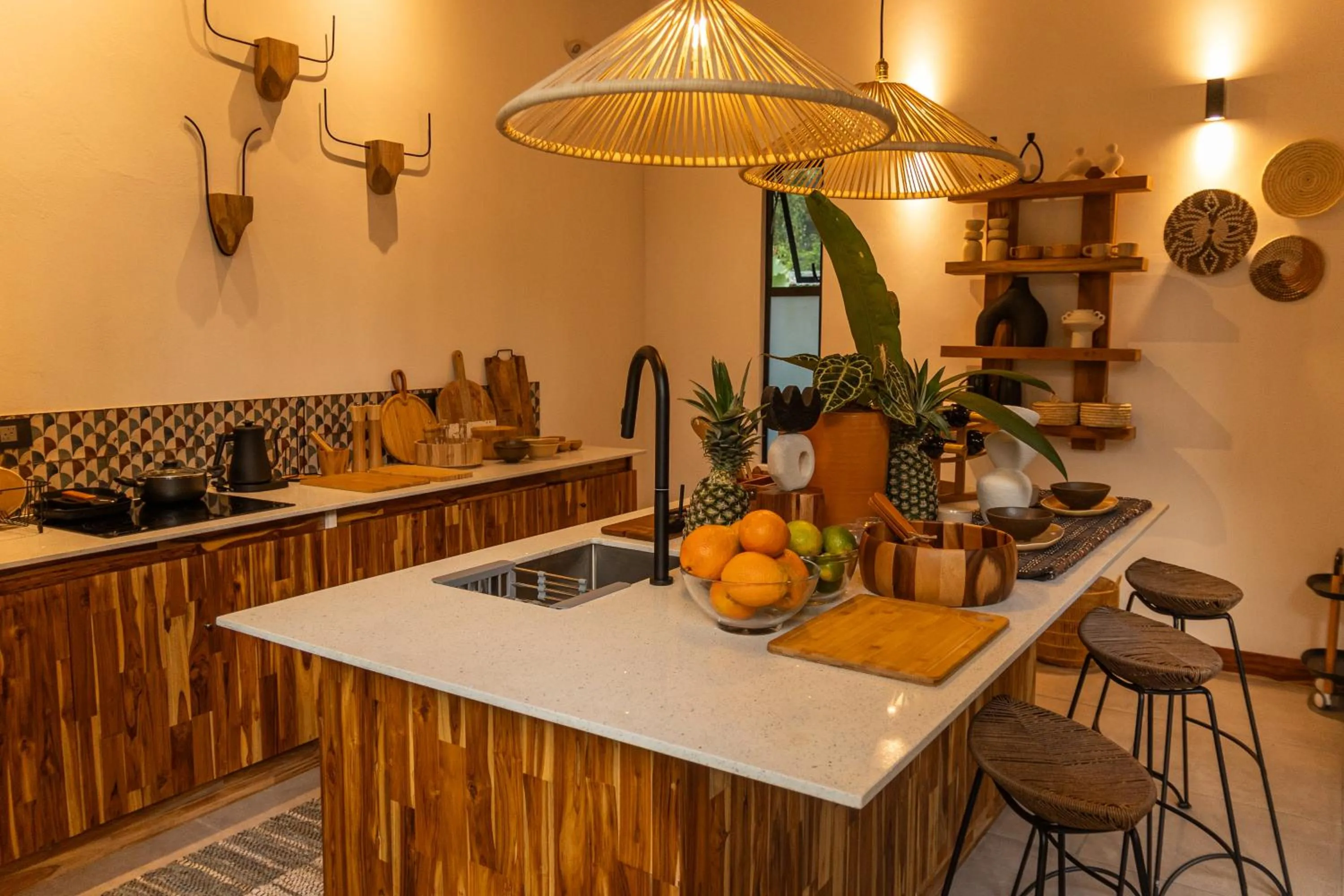 kitchen in Exôtico Beach Hotel
