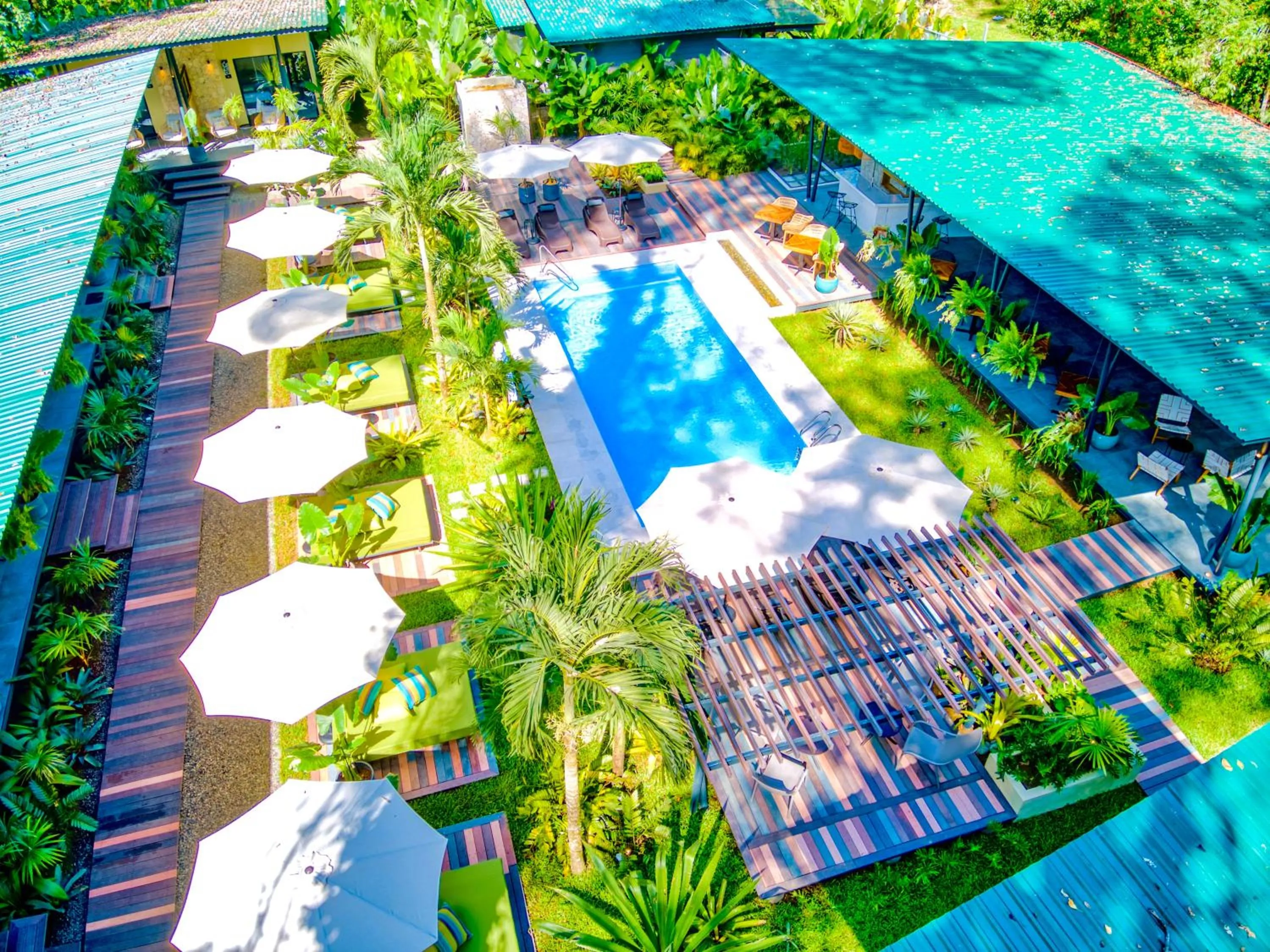 Swimming pool in Exôtico Beach Hotel