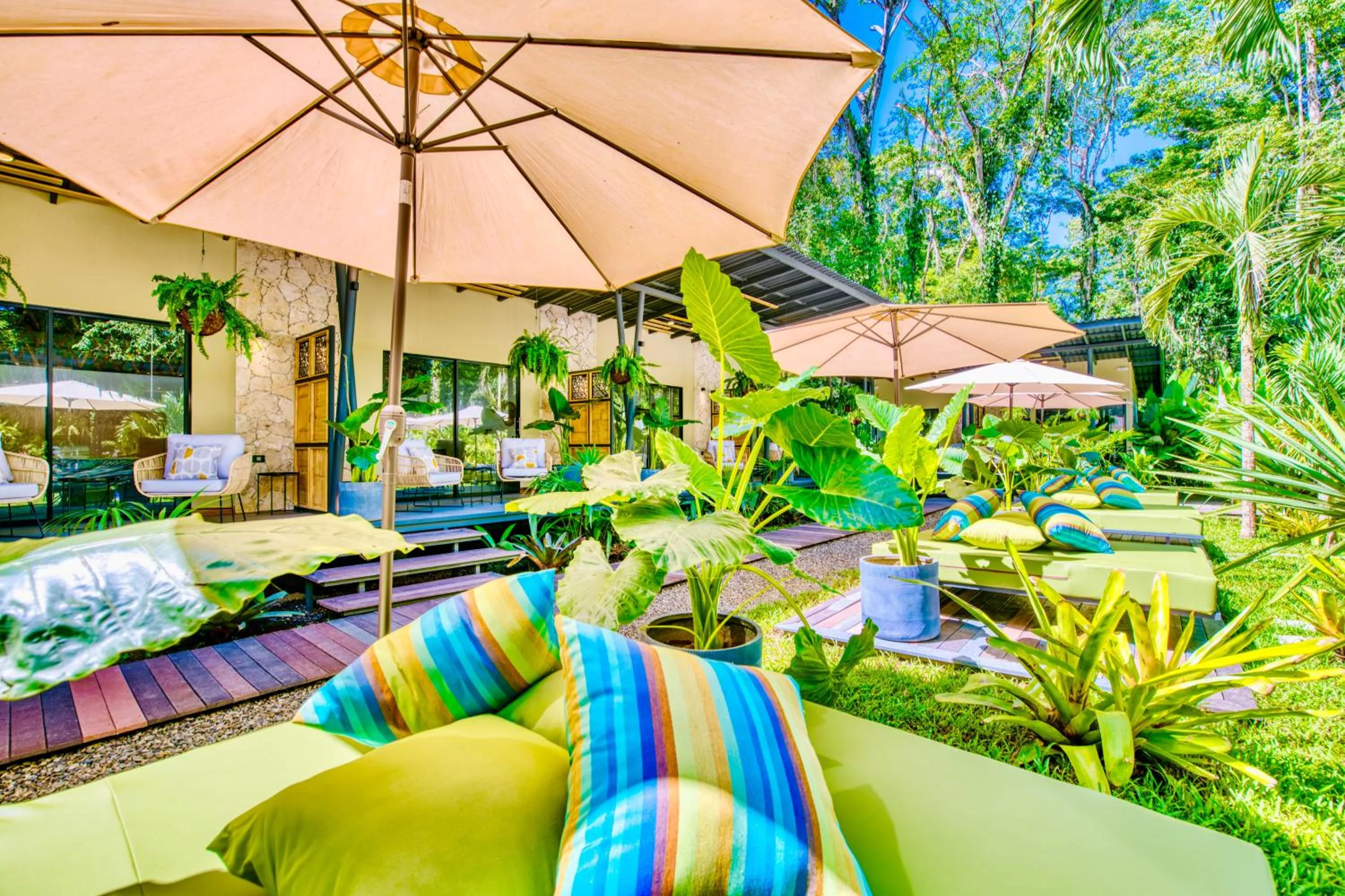 Garden in Exôtico Beach Hotel