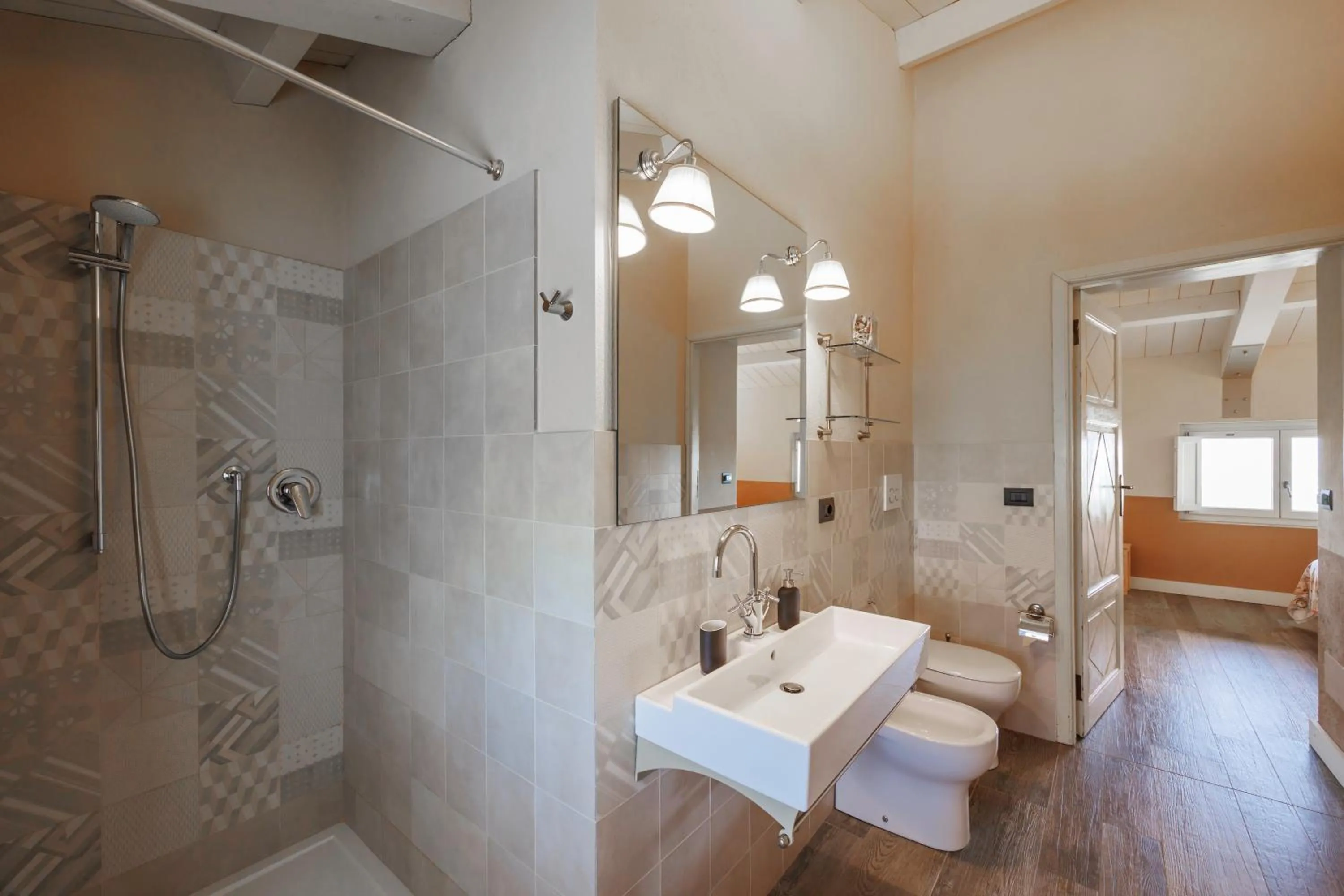 Shower in Florario B&B