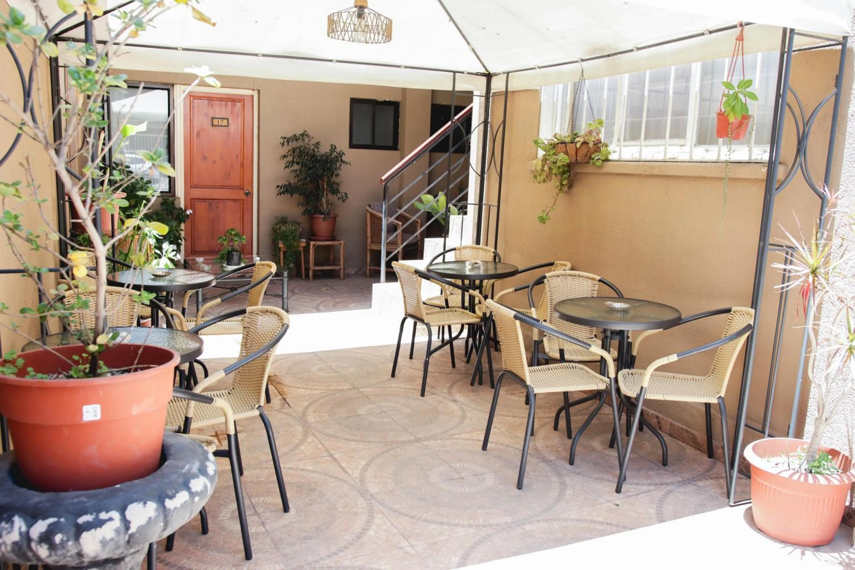 Patio in Hotel Rondó