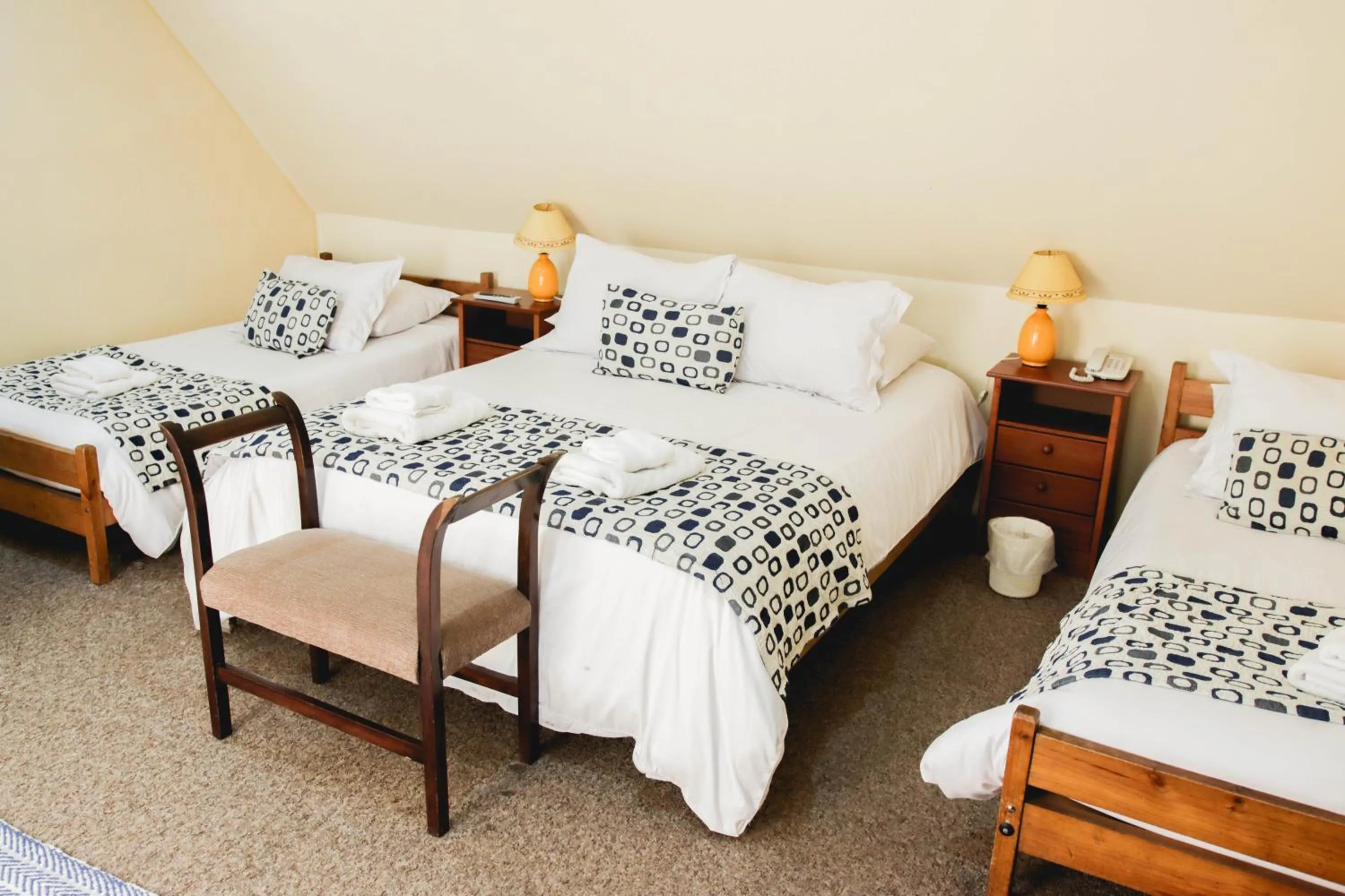 Bed in Hotel Rondó