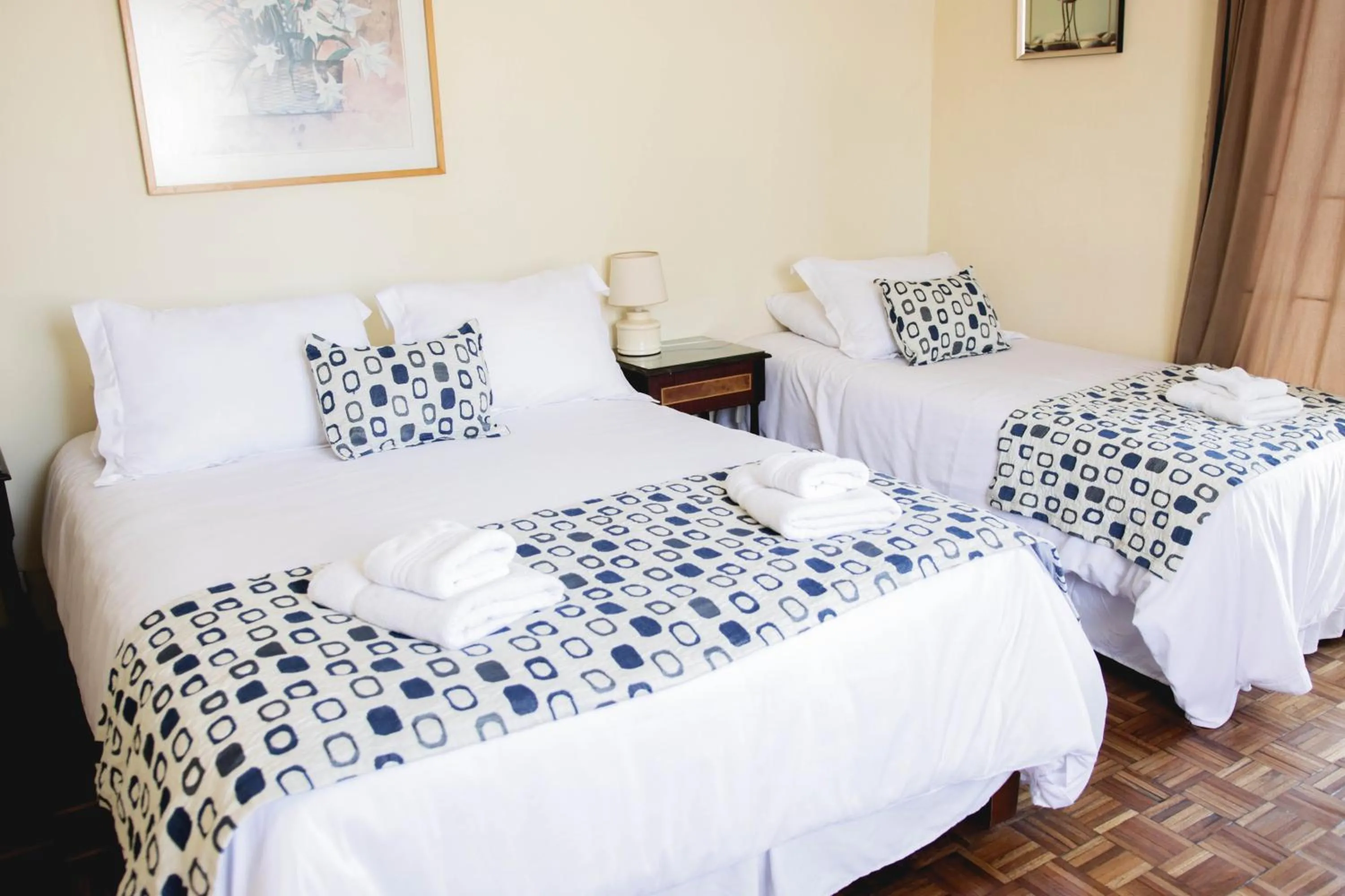 Bed in Hotel Rondó
