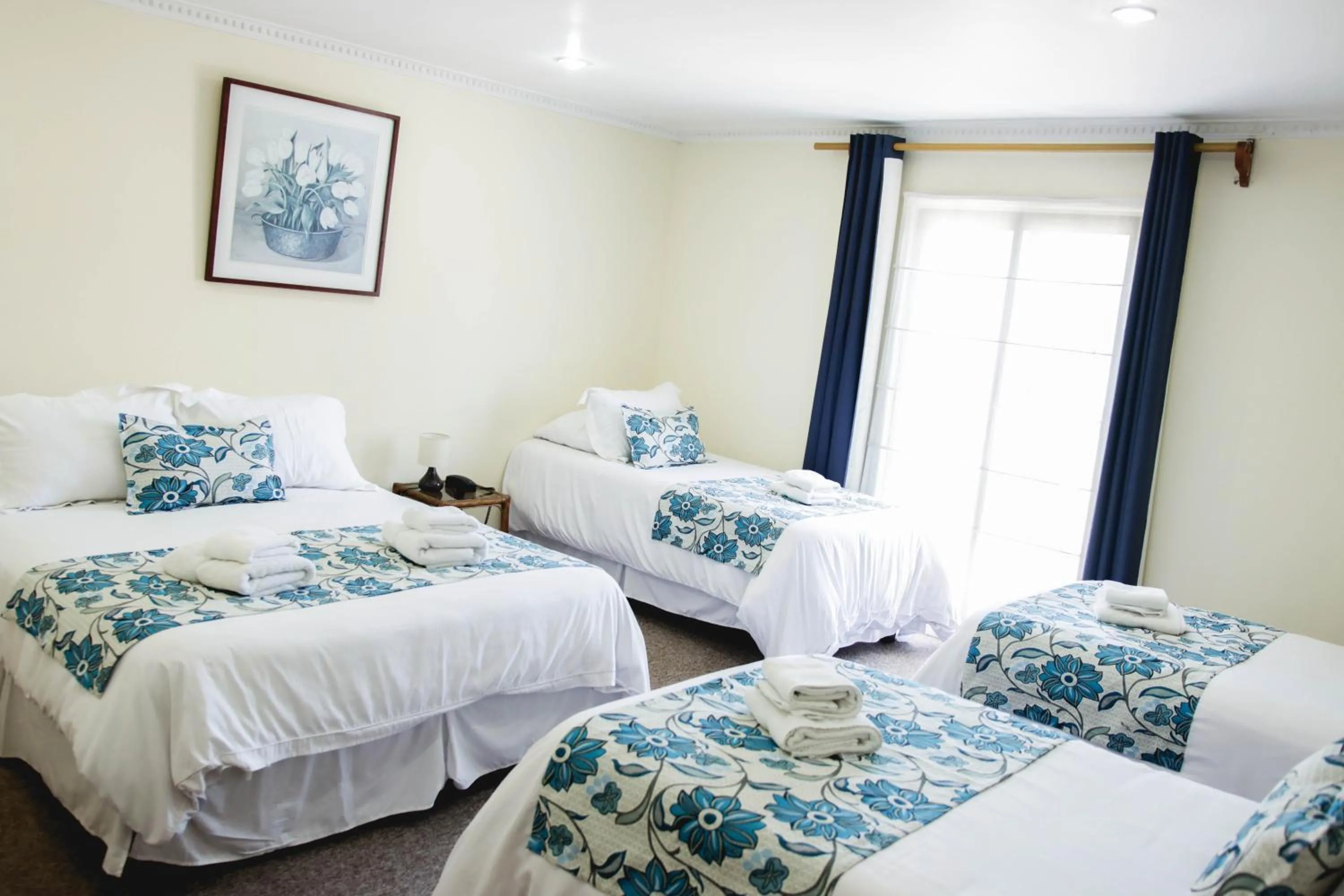 Bed in Hotel Rondó