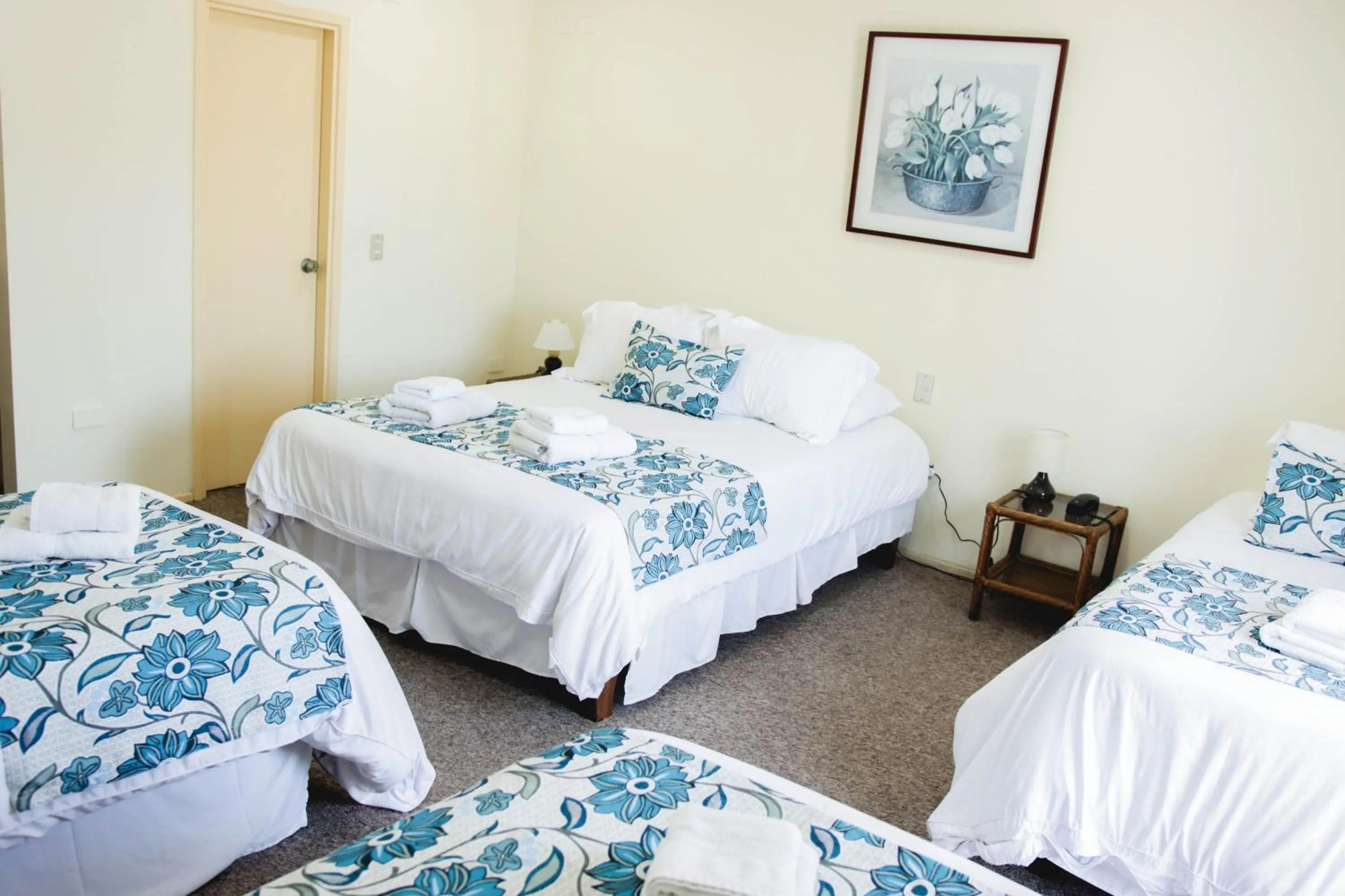 Bed in Hotel Rondó