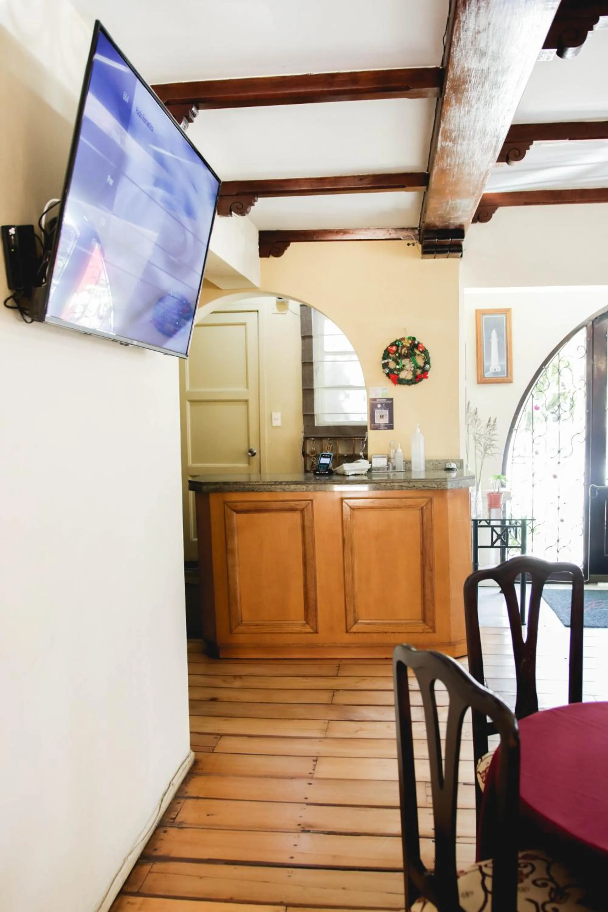 Lobby or reception in Hotel Rondó