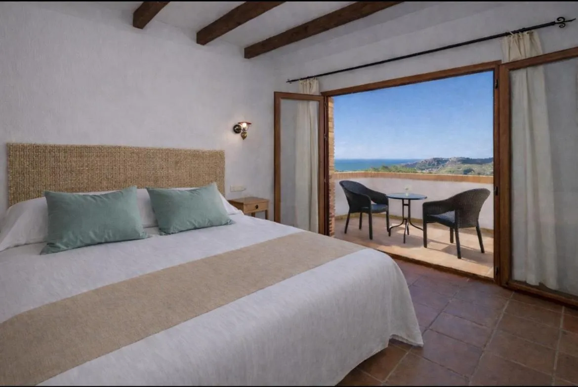 Bed in Hotel Rural Almazara