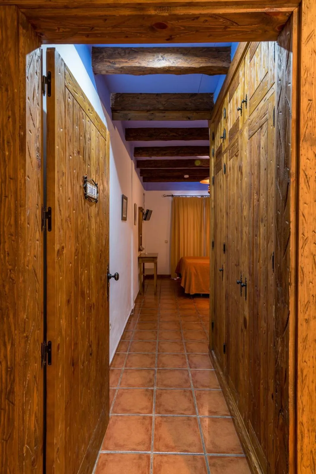 Decorative detail in Hotel Rural Almazara