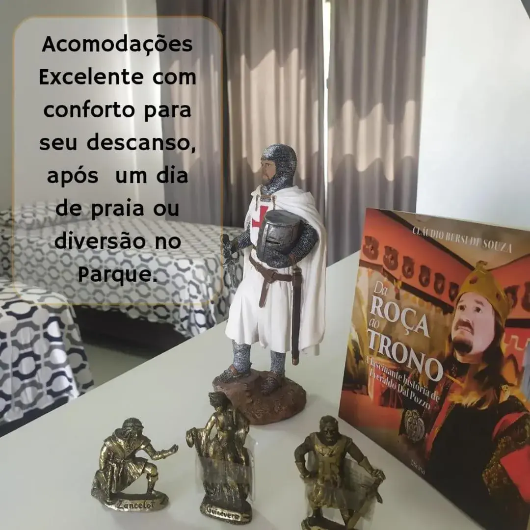 Quadruple Room with Bathroom in Pousada Castelo do Rei Quadruple Room with Bathroom in Pousada Castelo do Rei