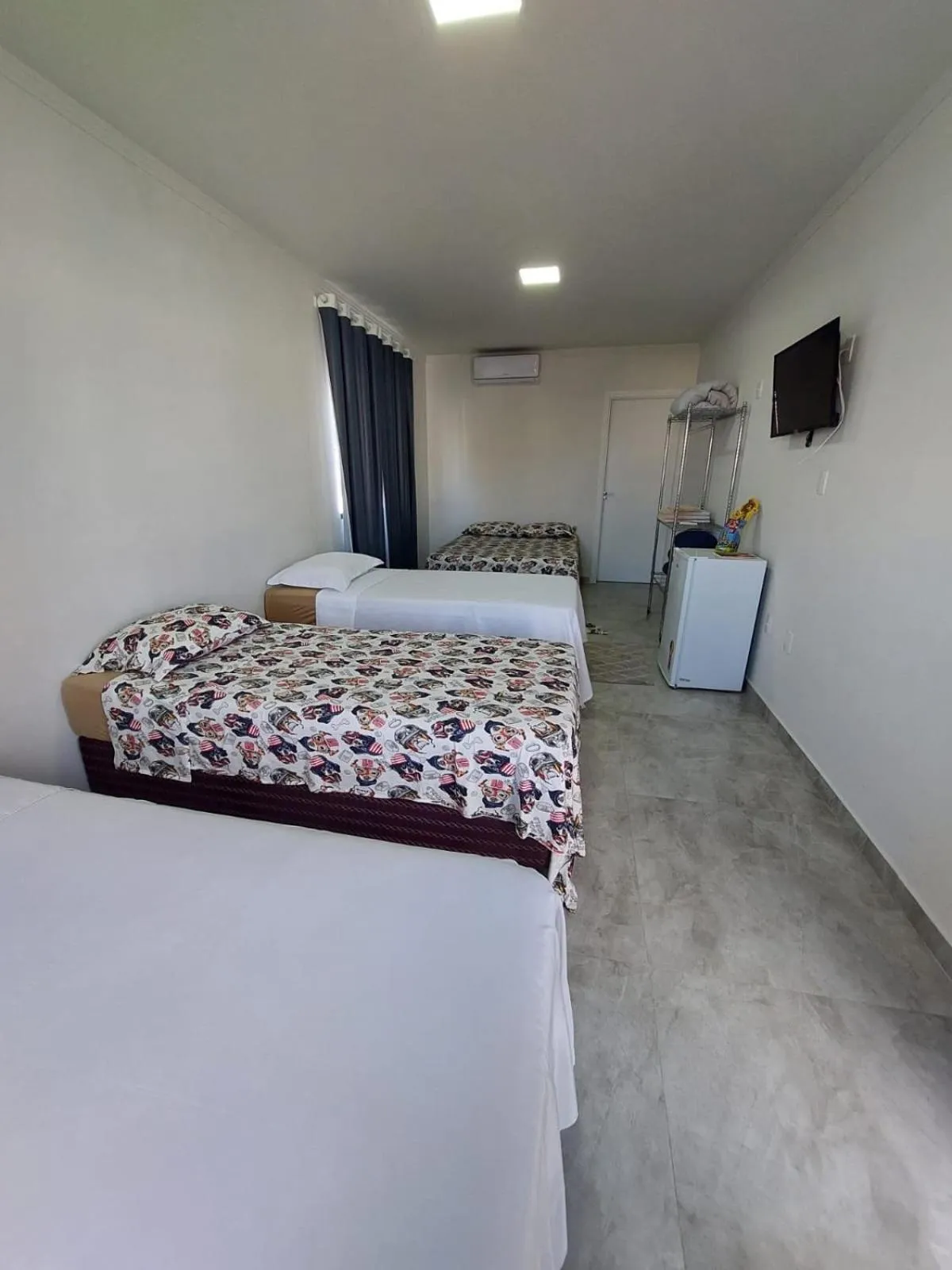 Bed in Pousada Castelo do Rei