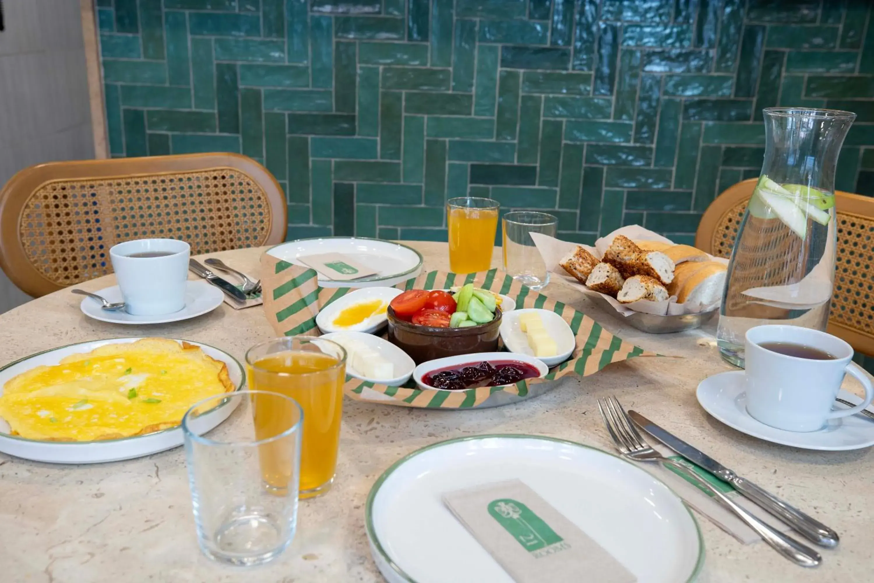 Breakfast in 21 Rooms Hotel Breakfast in 21 Rooms Hotel