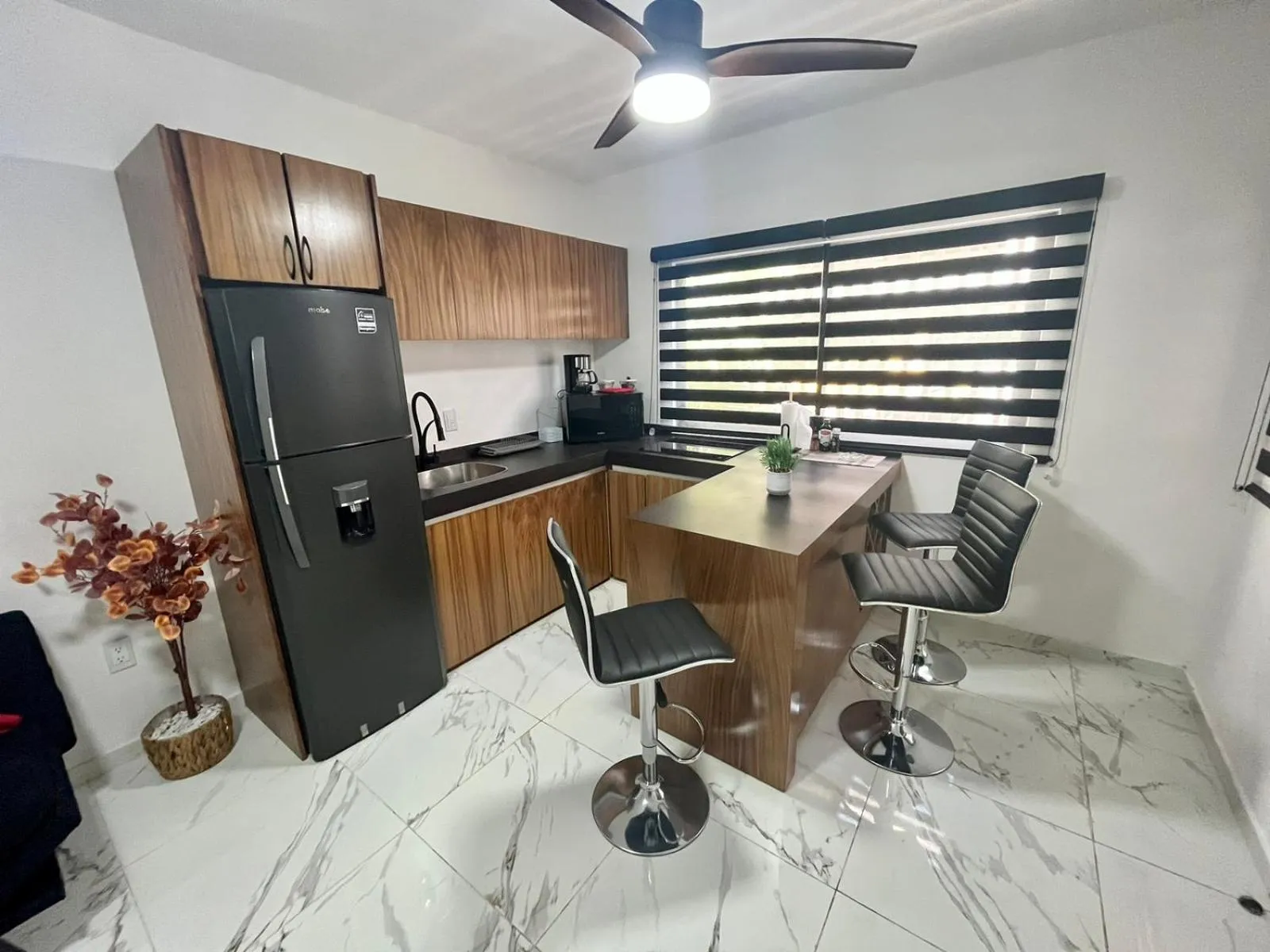 kitchen in AHAU Playa