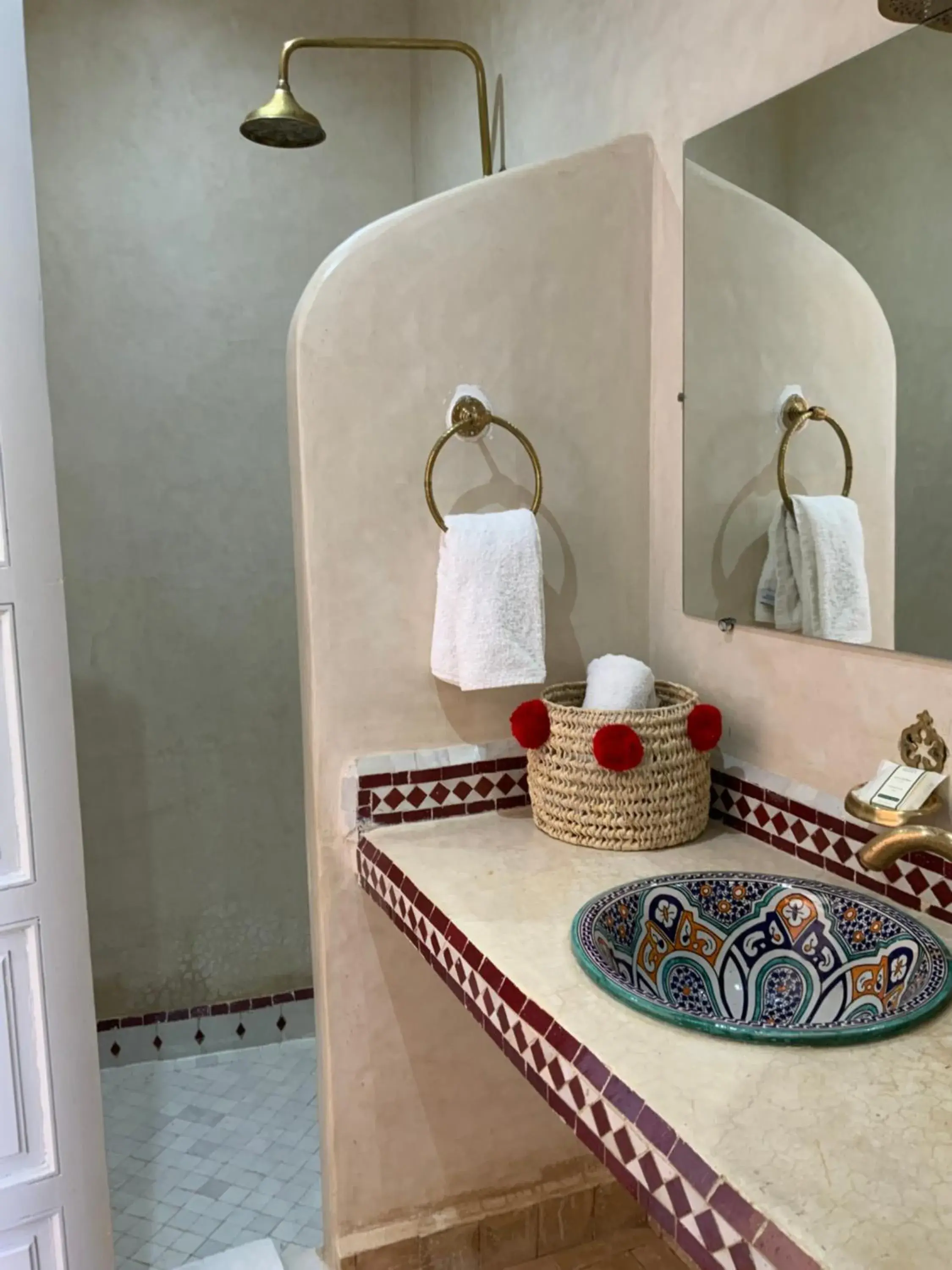 Bathroom in Riad privatisé Magnolia Bathroom in Riad privatisé Magnolia