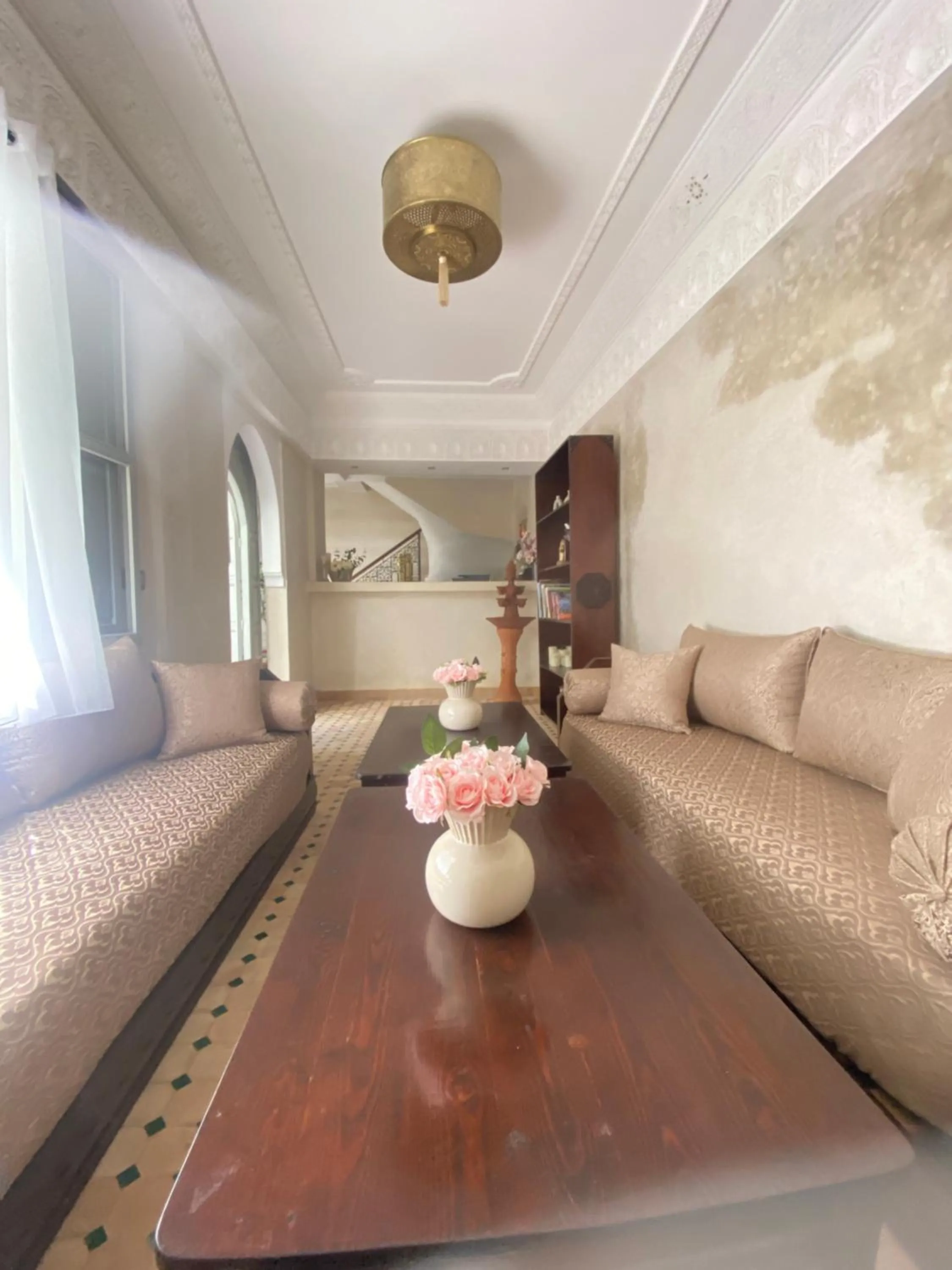 Living room in Riad privatisé Magnolia