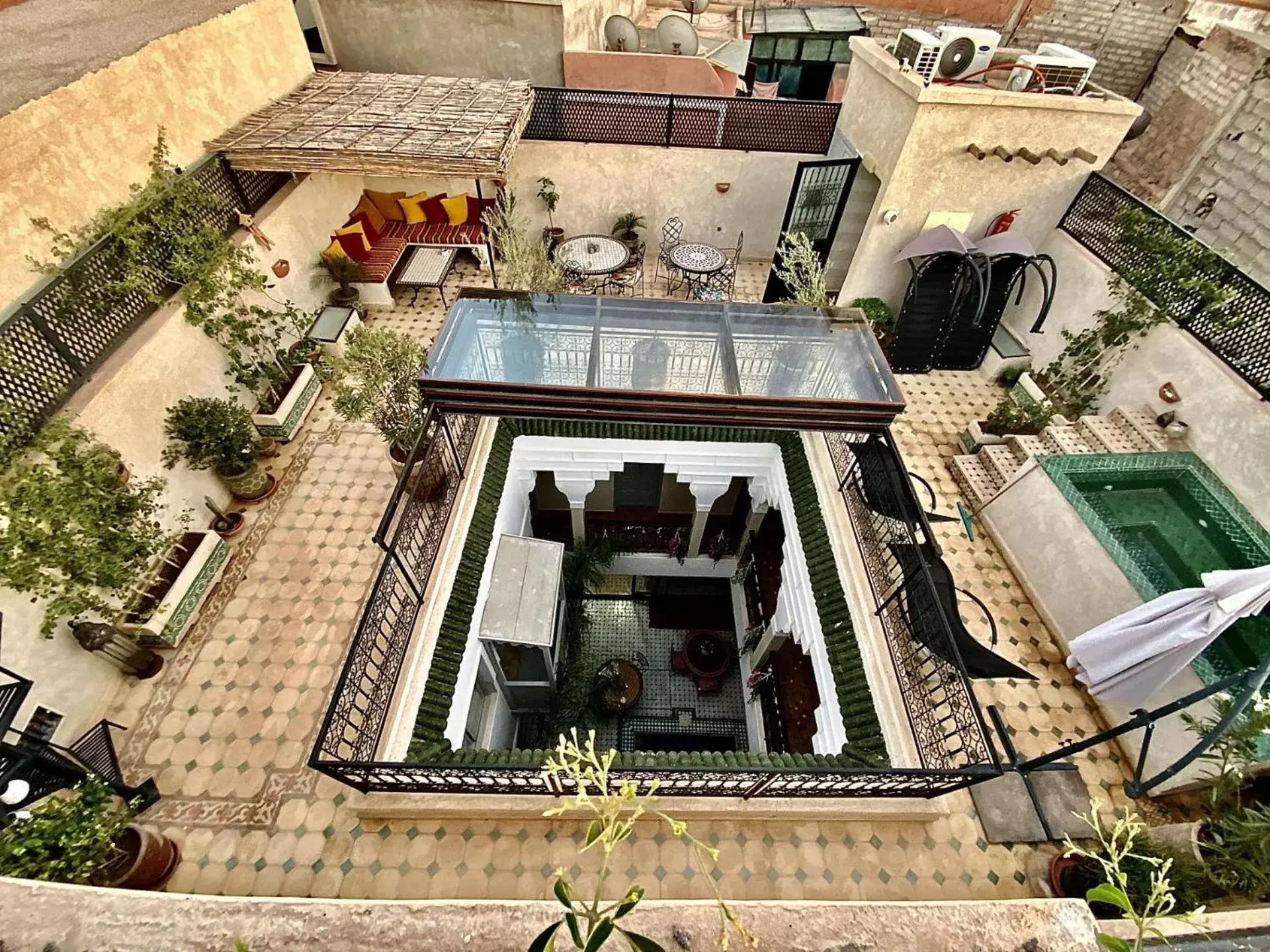 View (from property/room) in Riad privatisé Magnolia View (from property/room) in Riad privatisé Magnolia