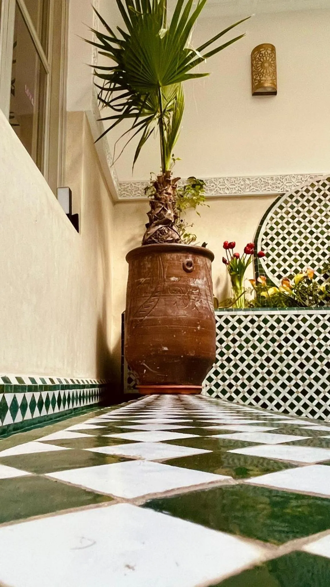 Swimming pool in Riad privatisé Magnolia