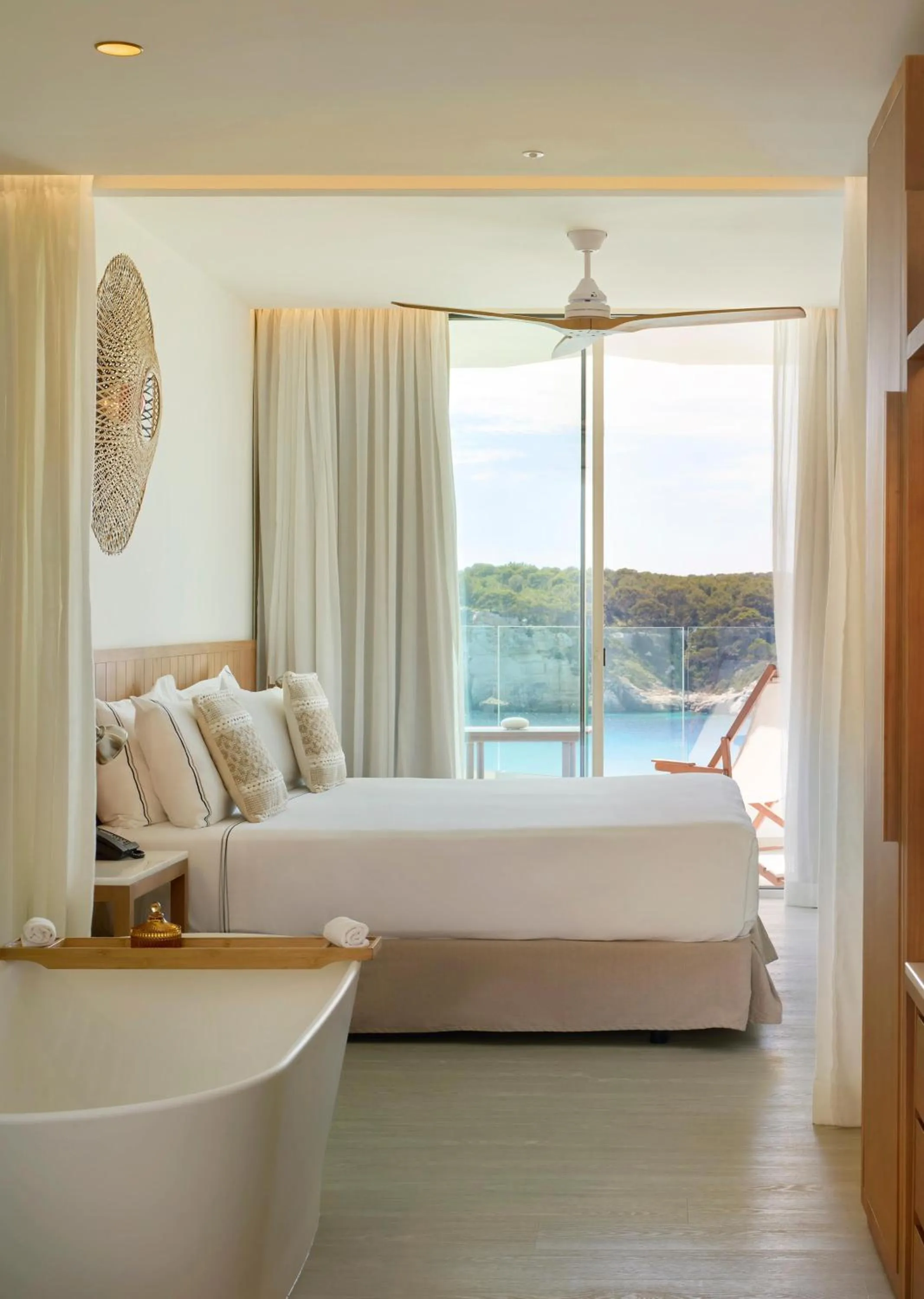 Bed in Meliá Cala Galdana