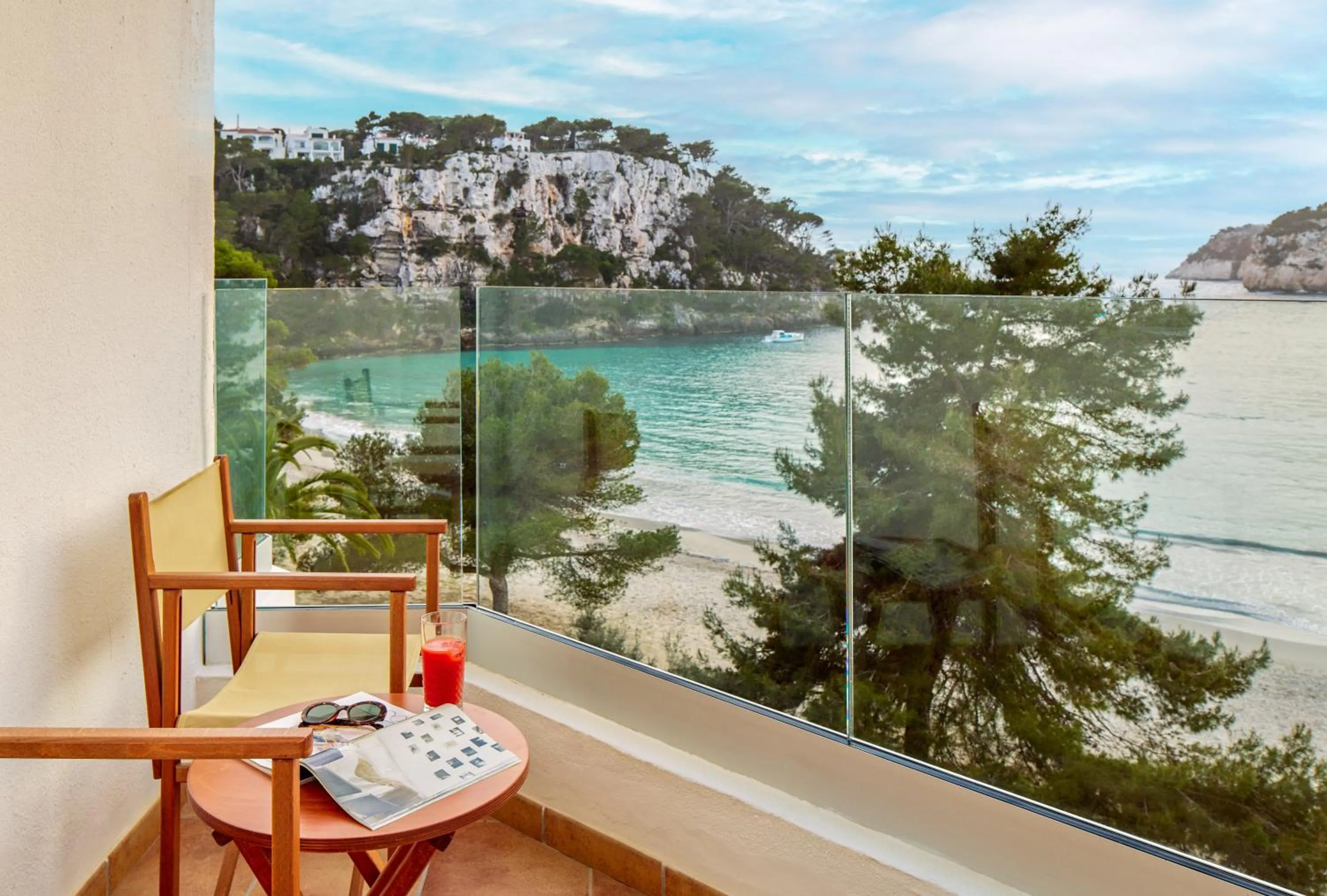 Patio in Meliá Cala Galdana