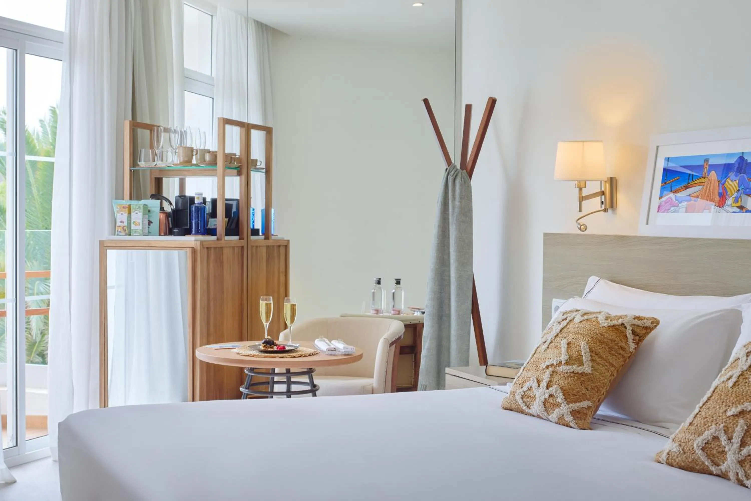 Bed in Meliá Cala Galdana