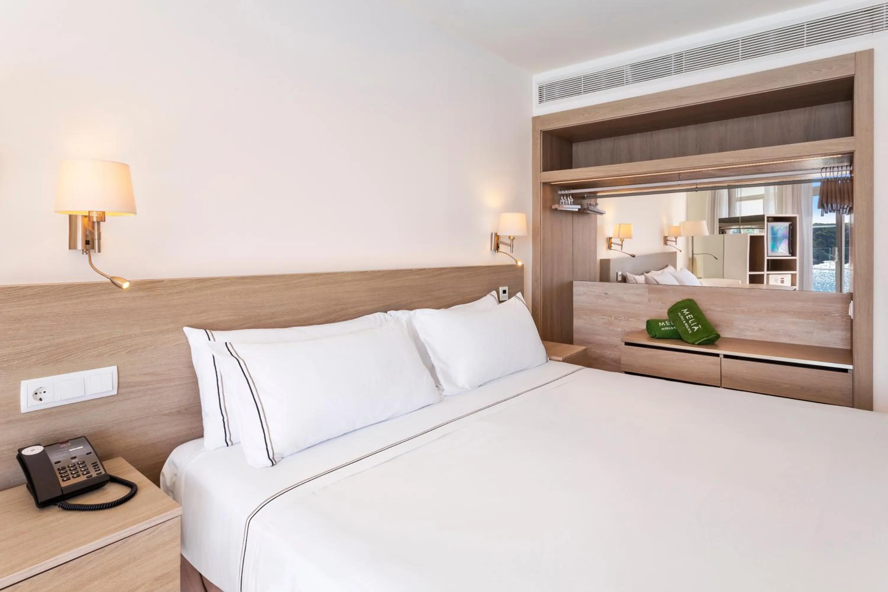 Bed in Meliá Cala Galdana