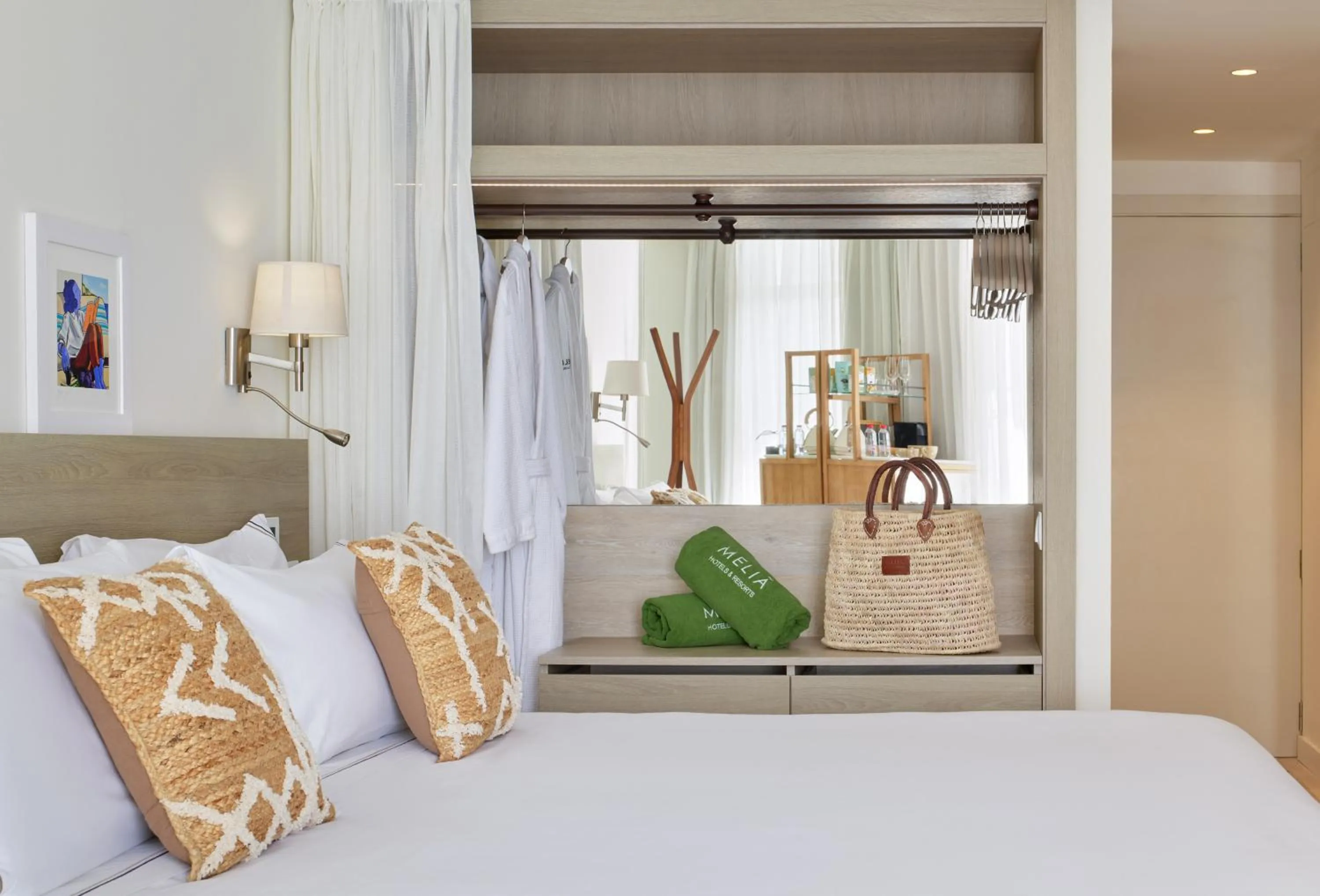 Bed in Meliá Cala Galdana