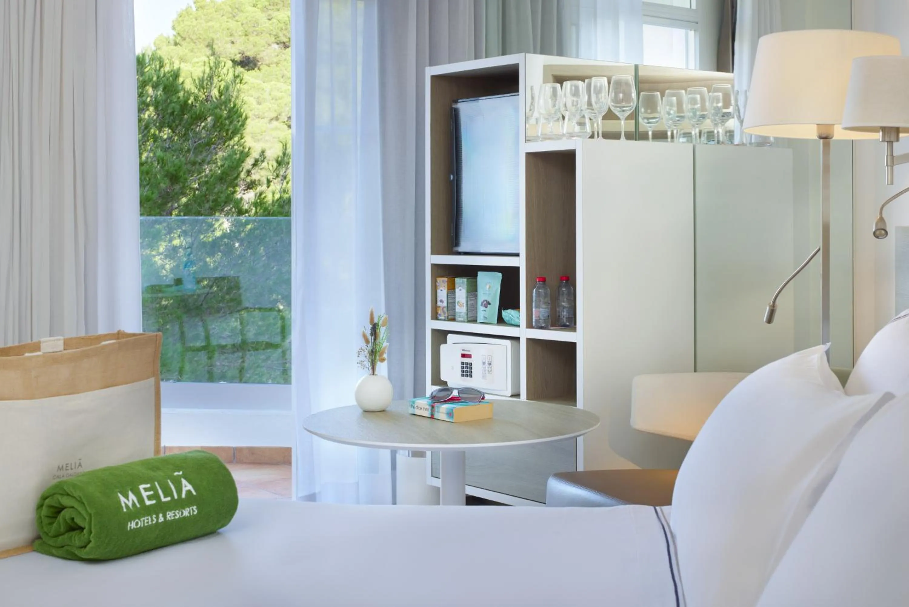 Bed in Meliá Cala Galdana