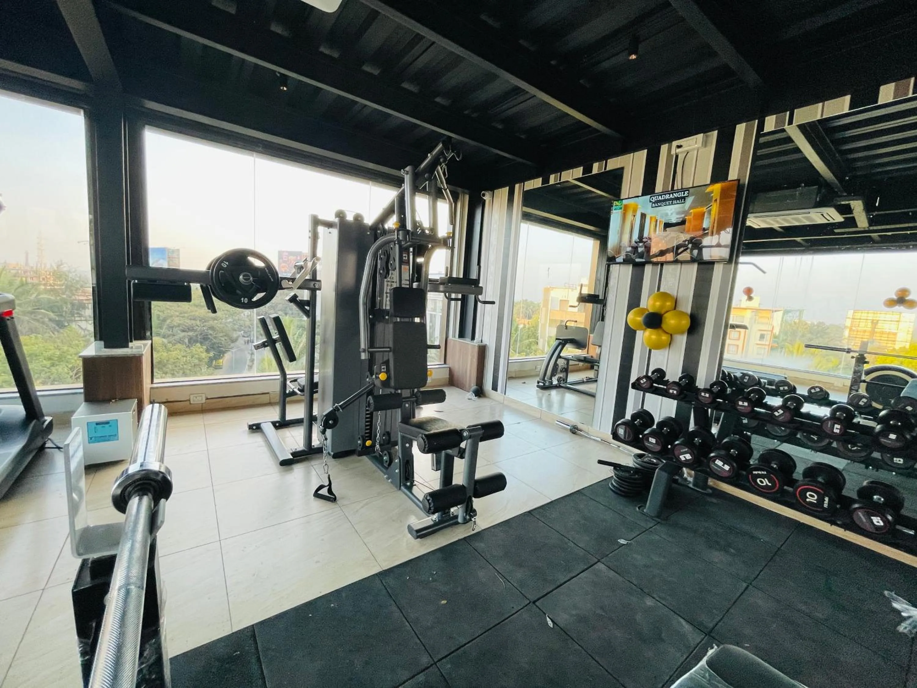 Fitness centre/facilities in Quality Inn Rockwell Grand, Bangalore