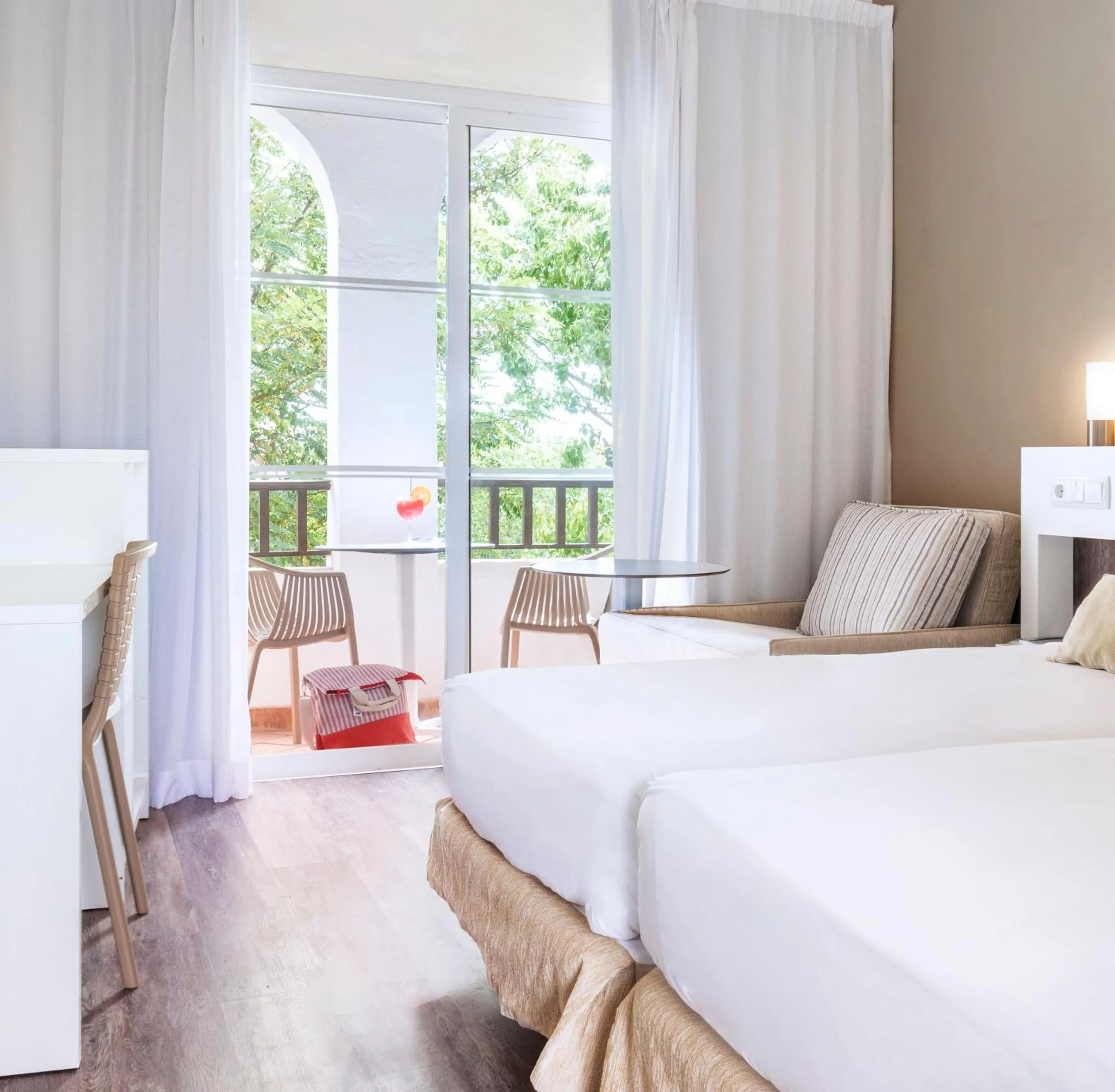 Bed in SOL Falcó Menorca