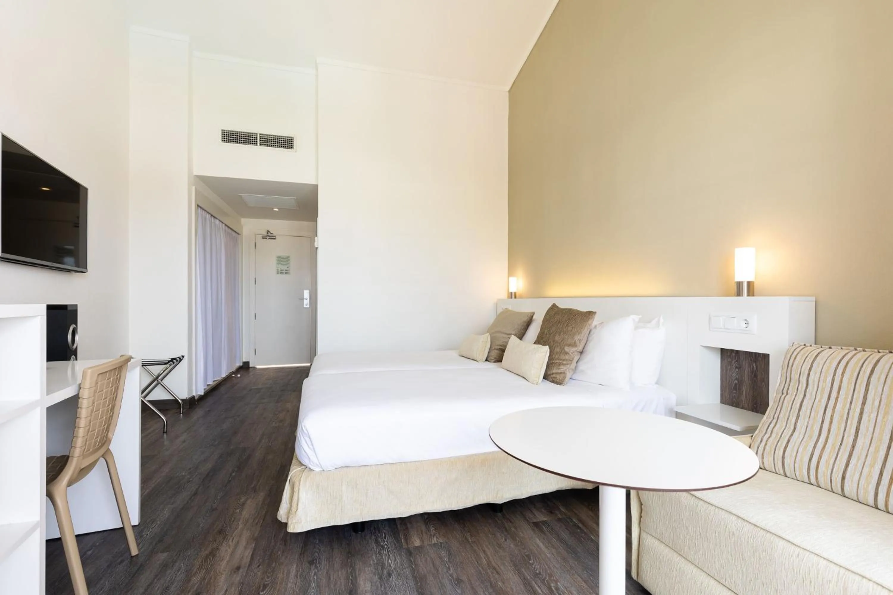 Property building, Bed in SOL Falcó Menorca