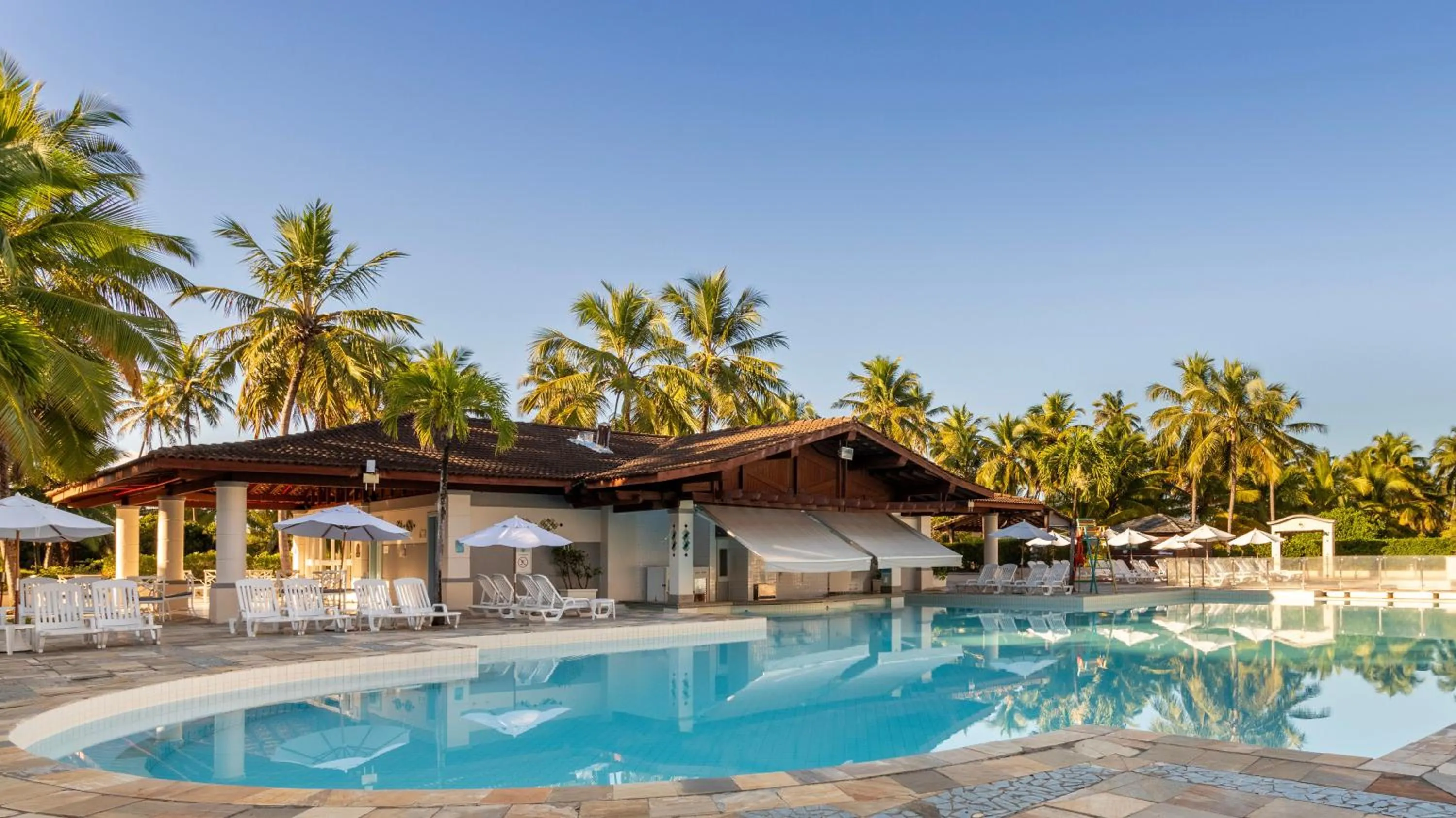 Pool view in Sauipe Resorts Ala Mar - All Inclusive