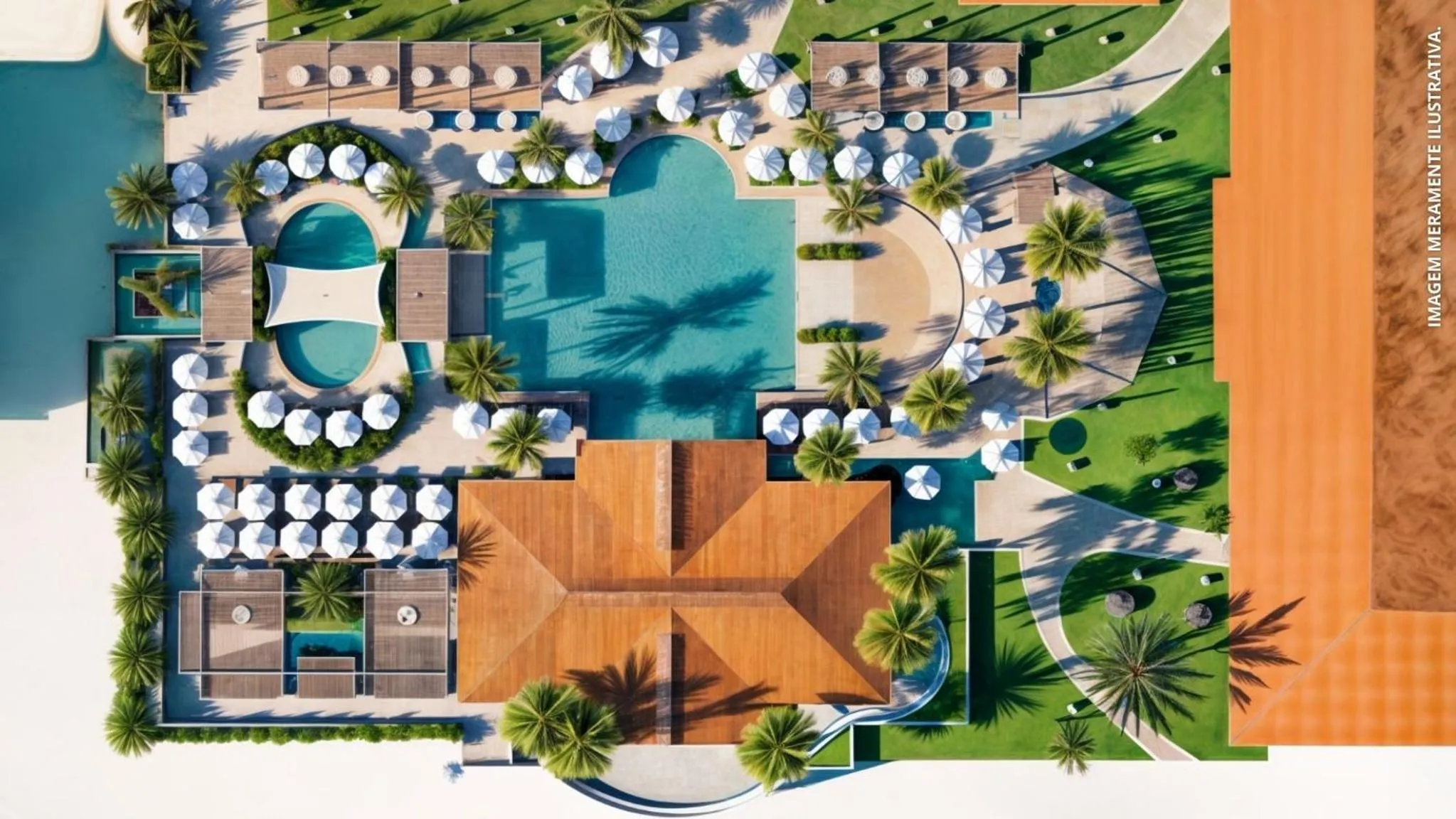 Bird's eye view in Sauipe Mar Premium - All Inclusive