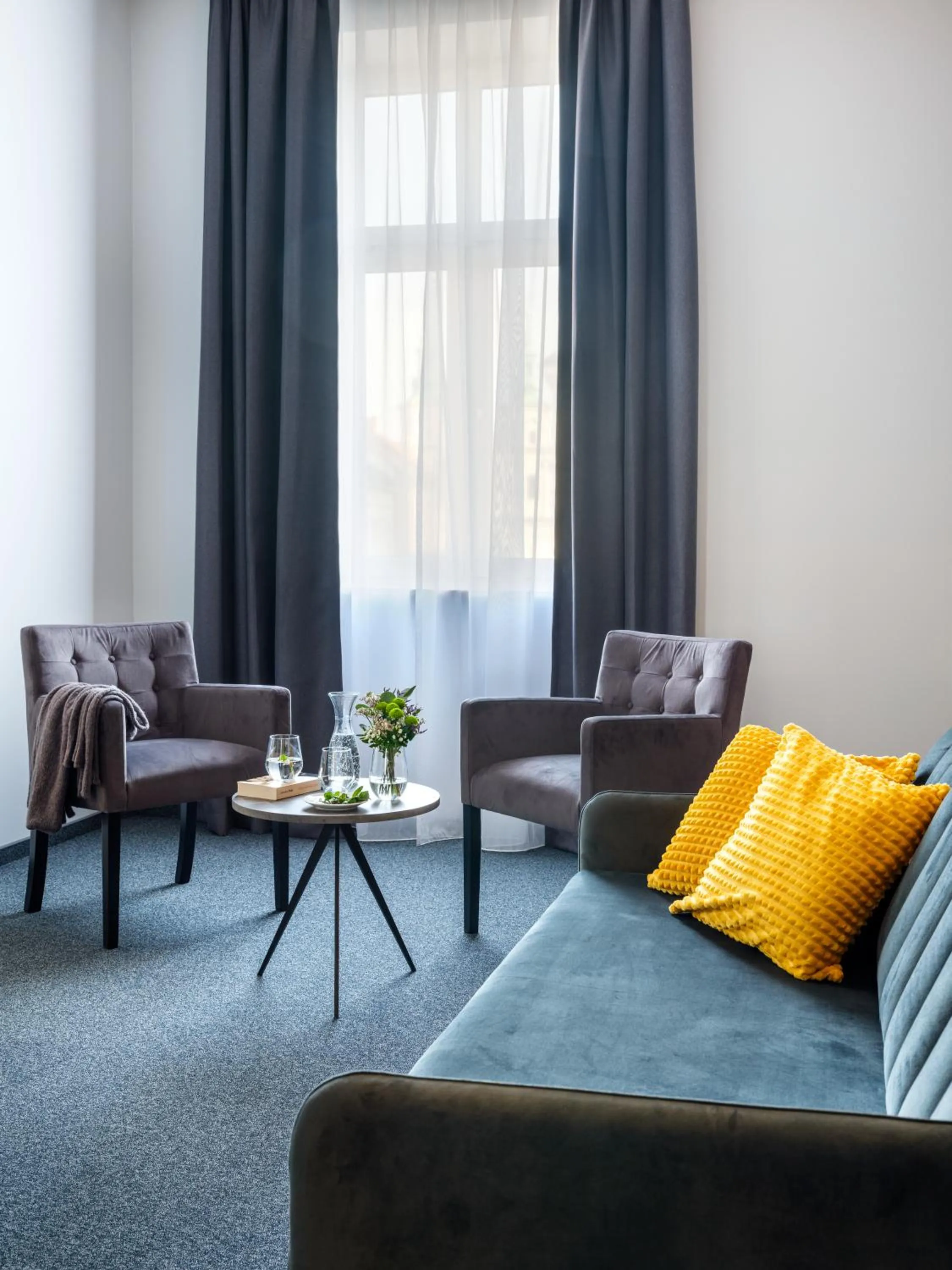 Living room in Old Market Residence