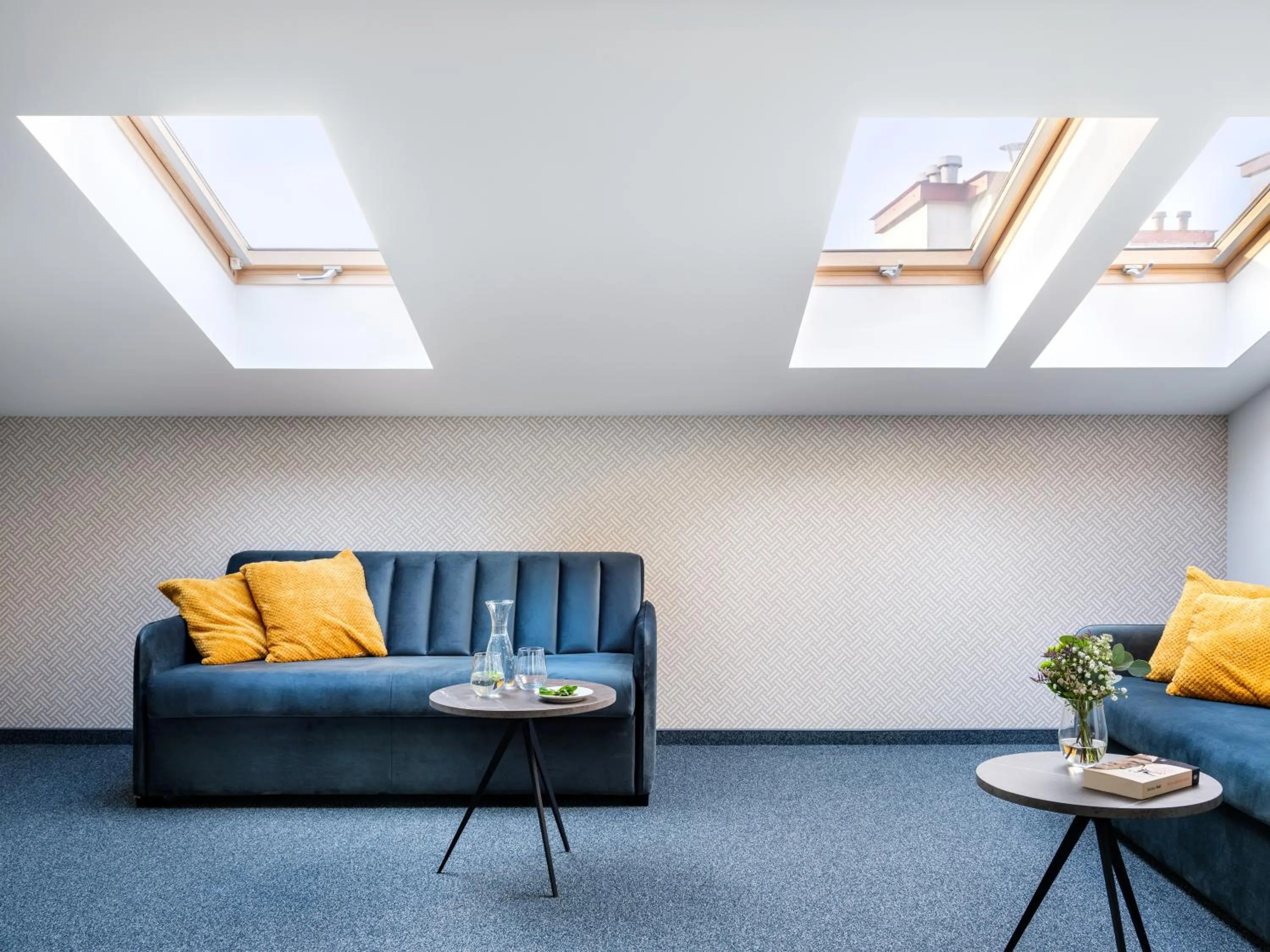 Living room in Old Market Residence