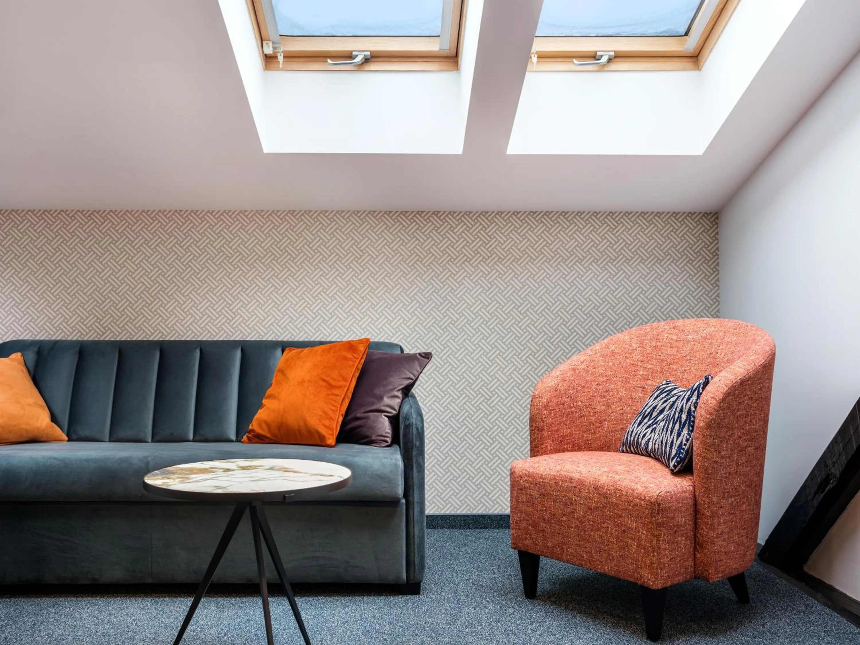 Living room in Old Market Residence